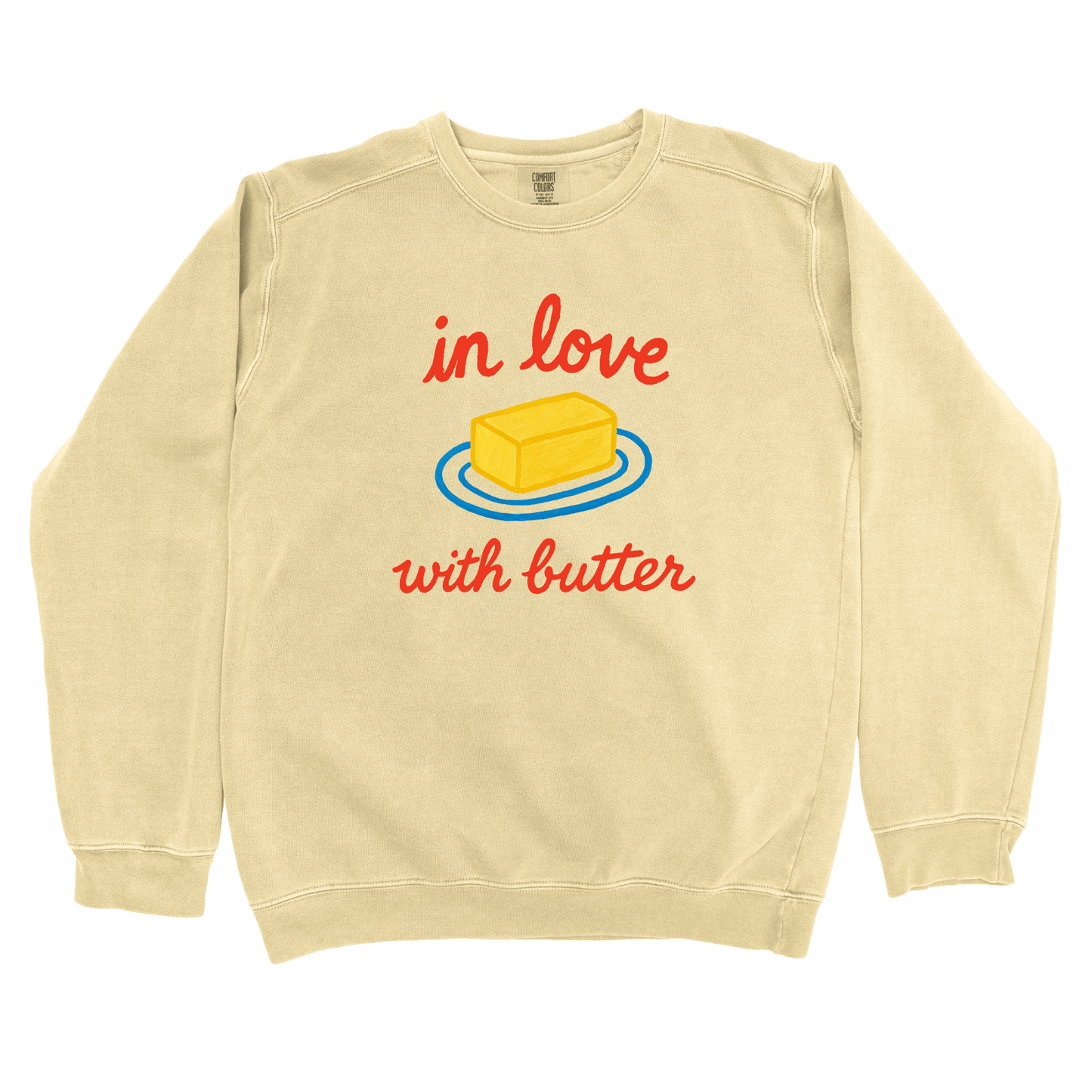 Sweatshirt Butter / S In Love with Butter Sweatshirt