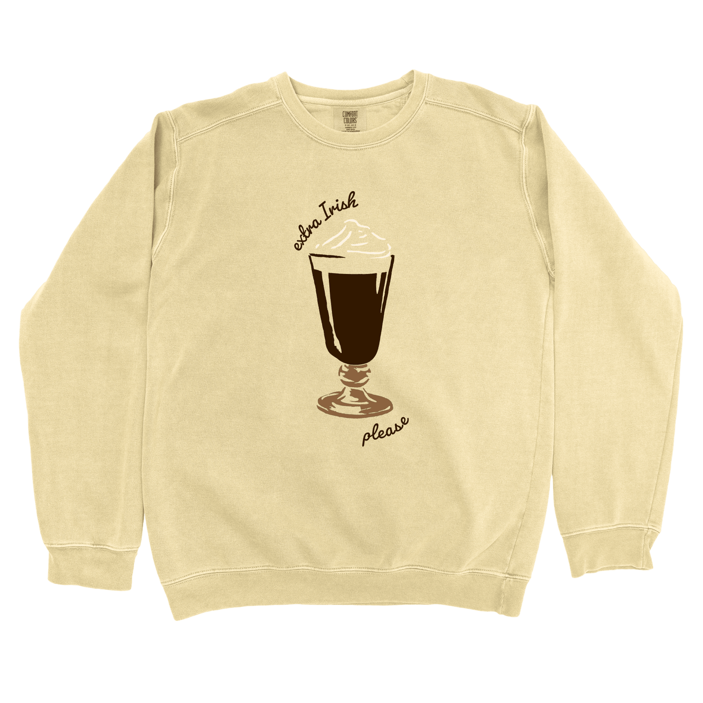 Sweatshirt Butter / S Irish Coffee: LaeMab Sweatshirt