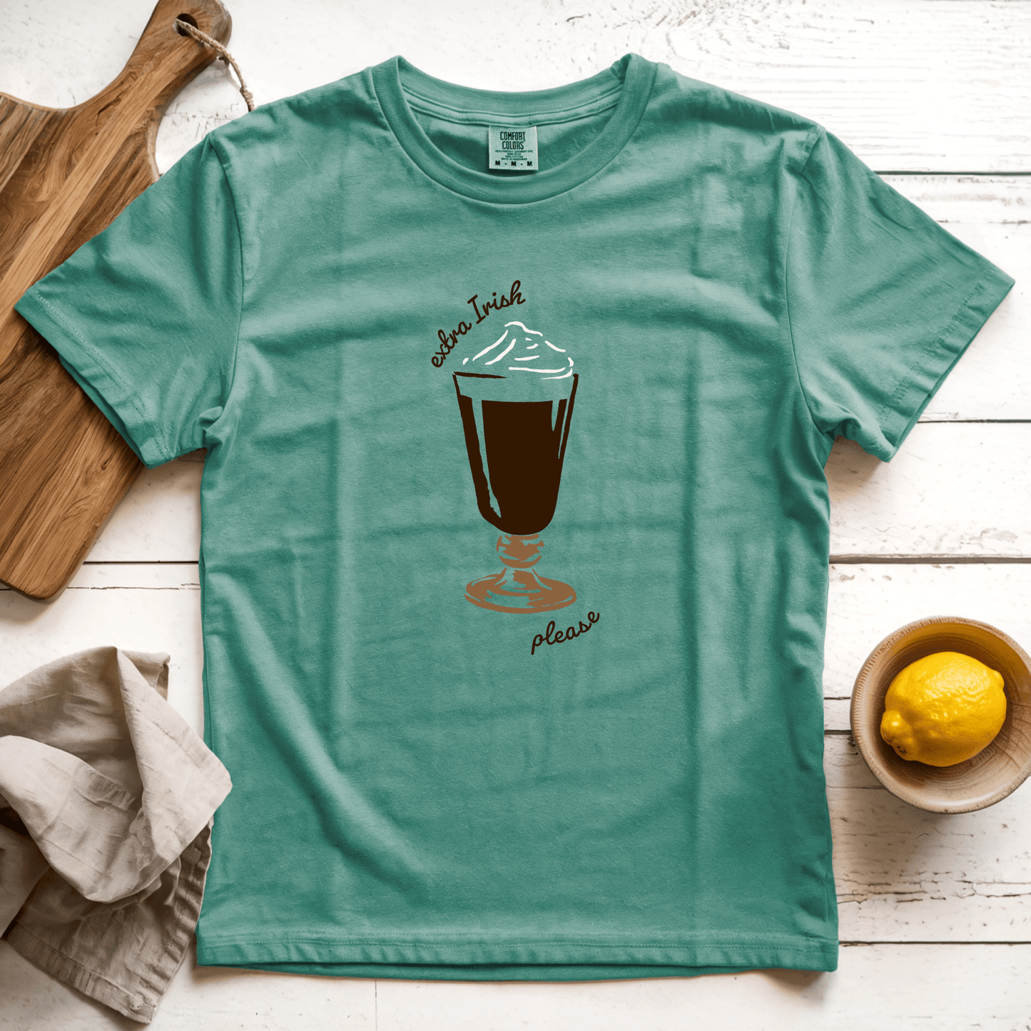 T-Shirt Light Green / S Irish Coffee: LaeMab