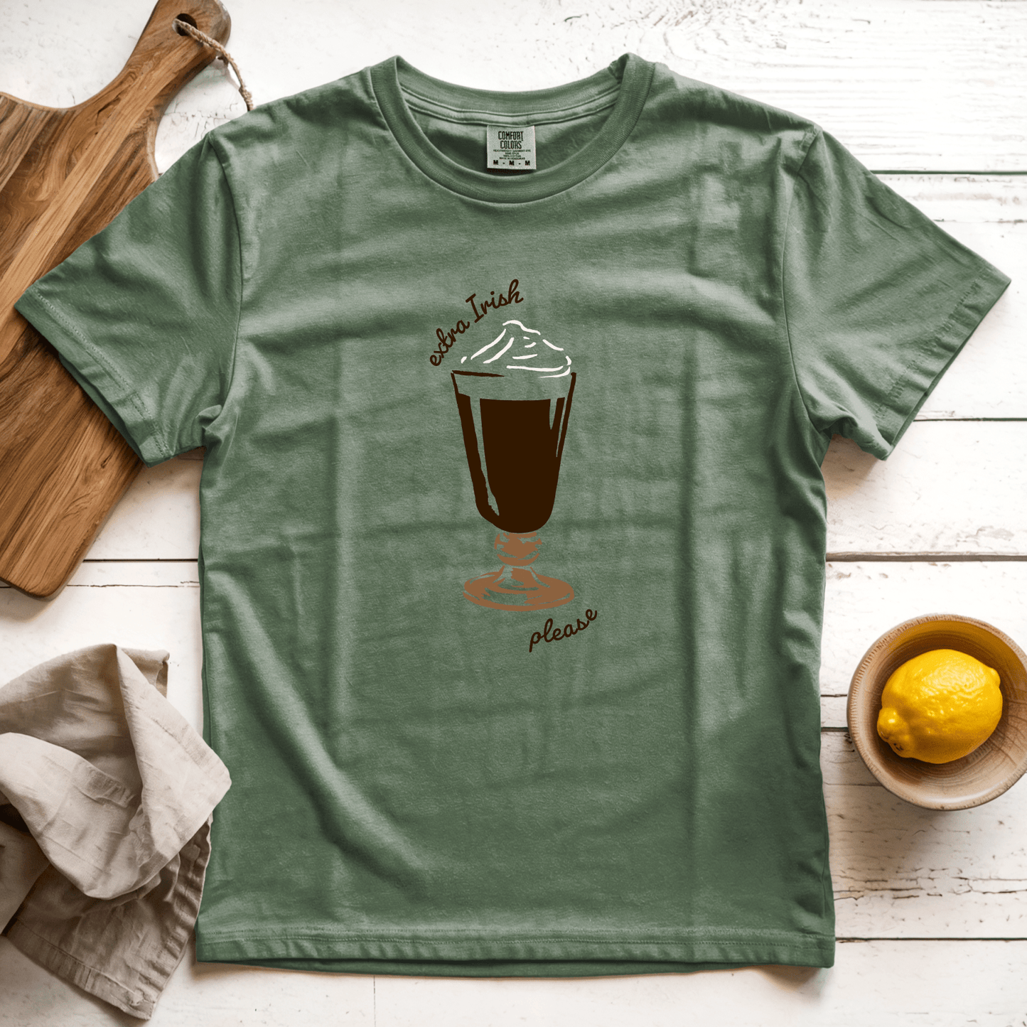 T-Shirt Moss / S Irish Coffee: LaeMab