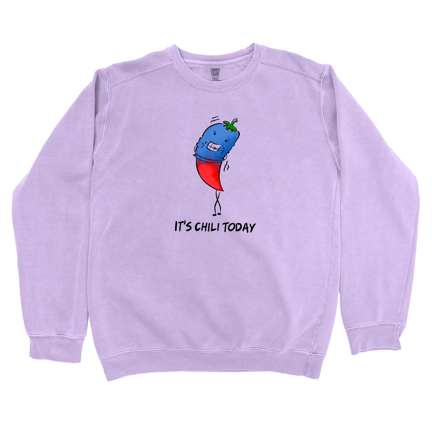 Sweatshirt Orchid / S It’s Chili Today: Micro Barbi Sweatshirt