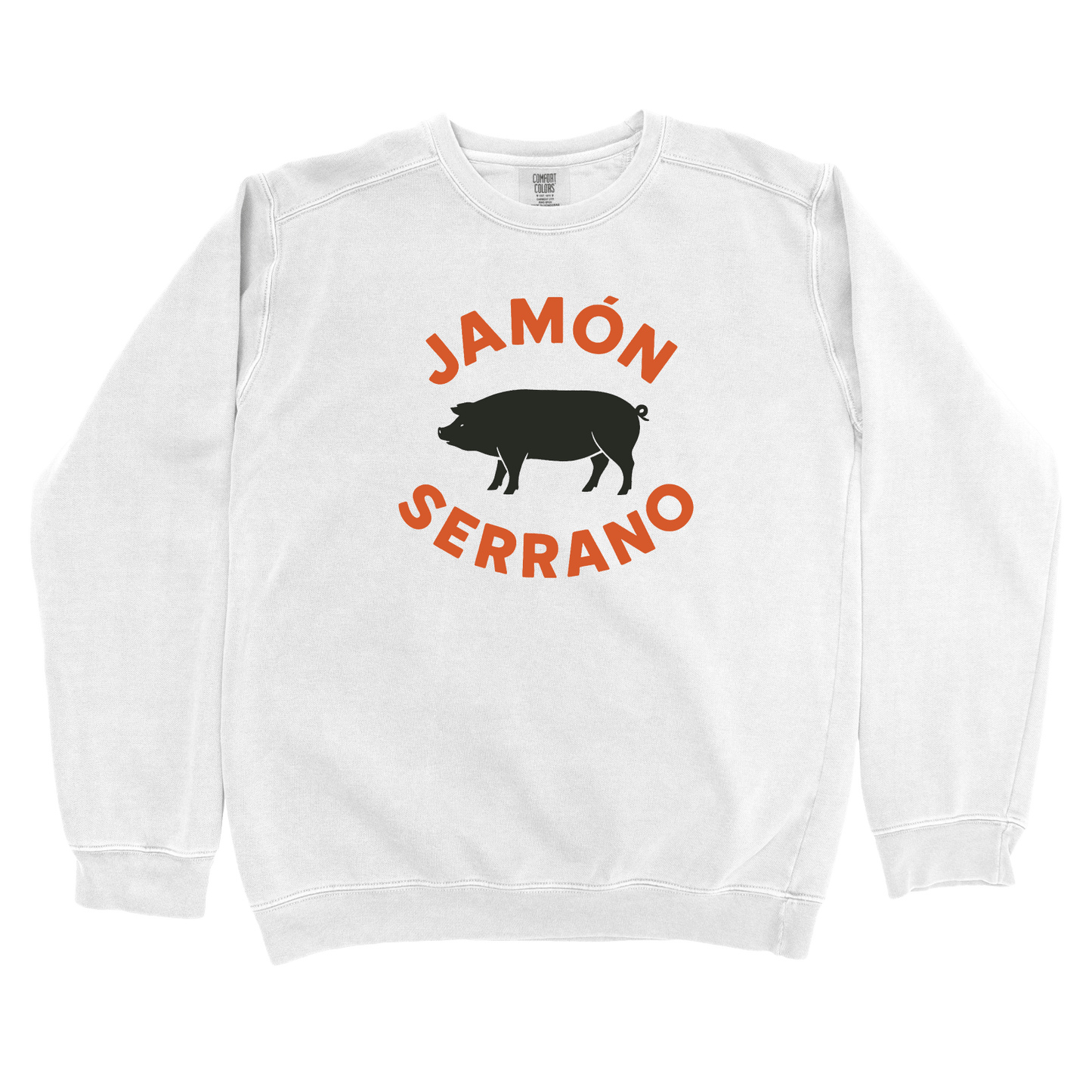 Sweatshirt White / S Jamón Serrano Sweatshirt