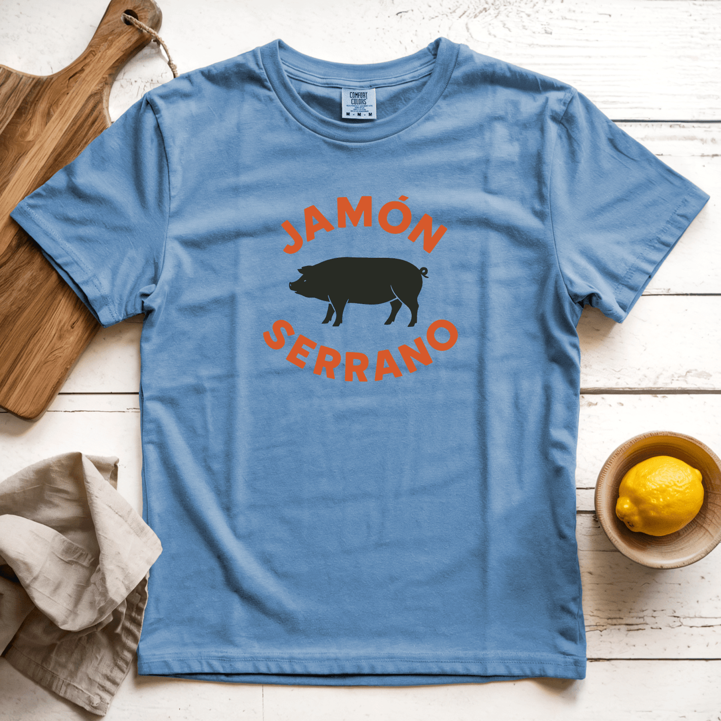 T-Shirt Blue Jean / S Jamón Serrano