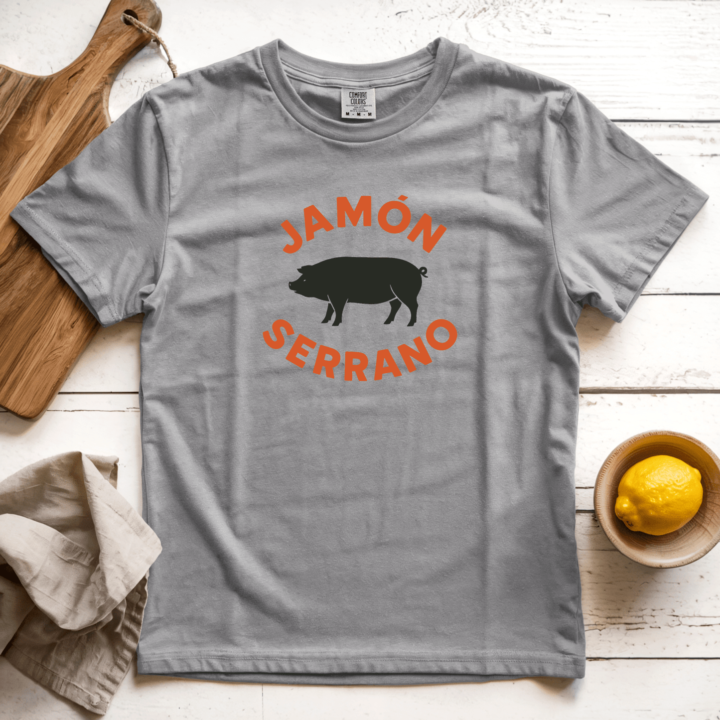 T-Shirt Grey / S Jamón Serrano