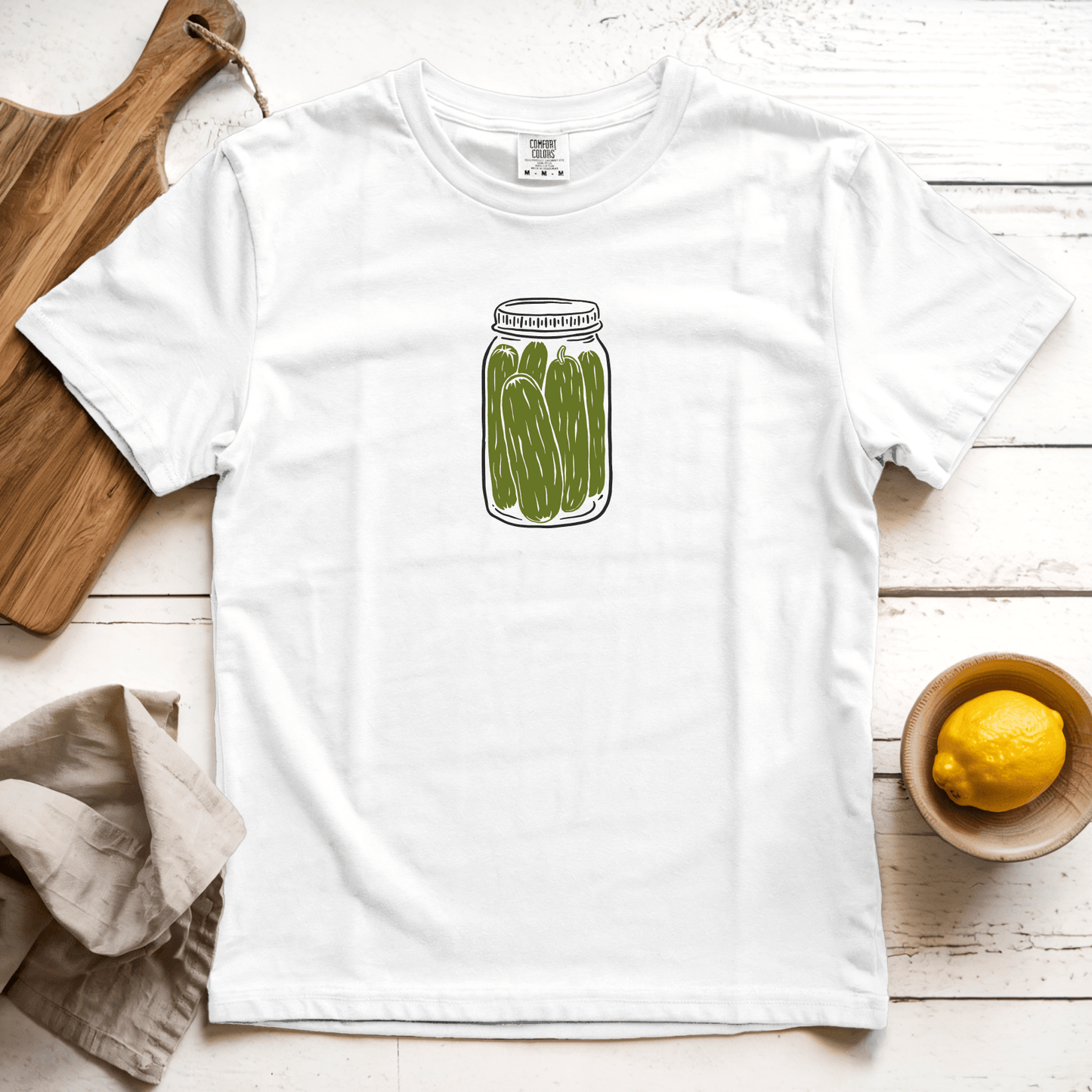 T-Shirt White / S Jar of Pickles