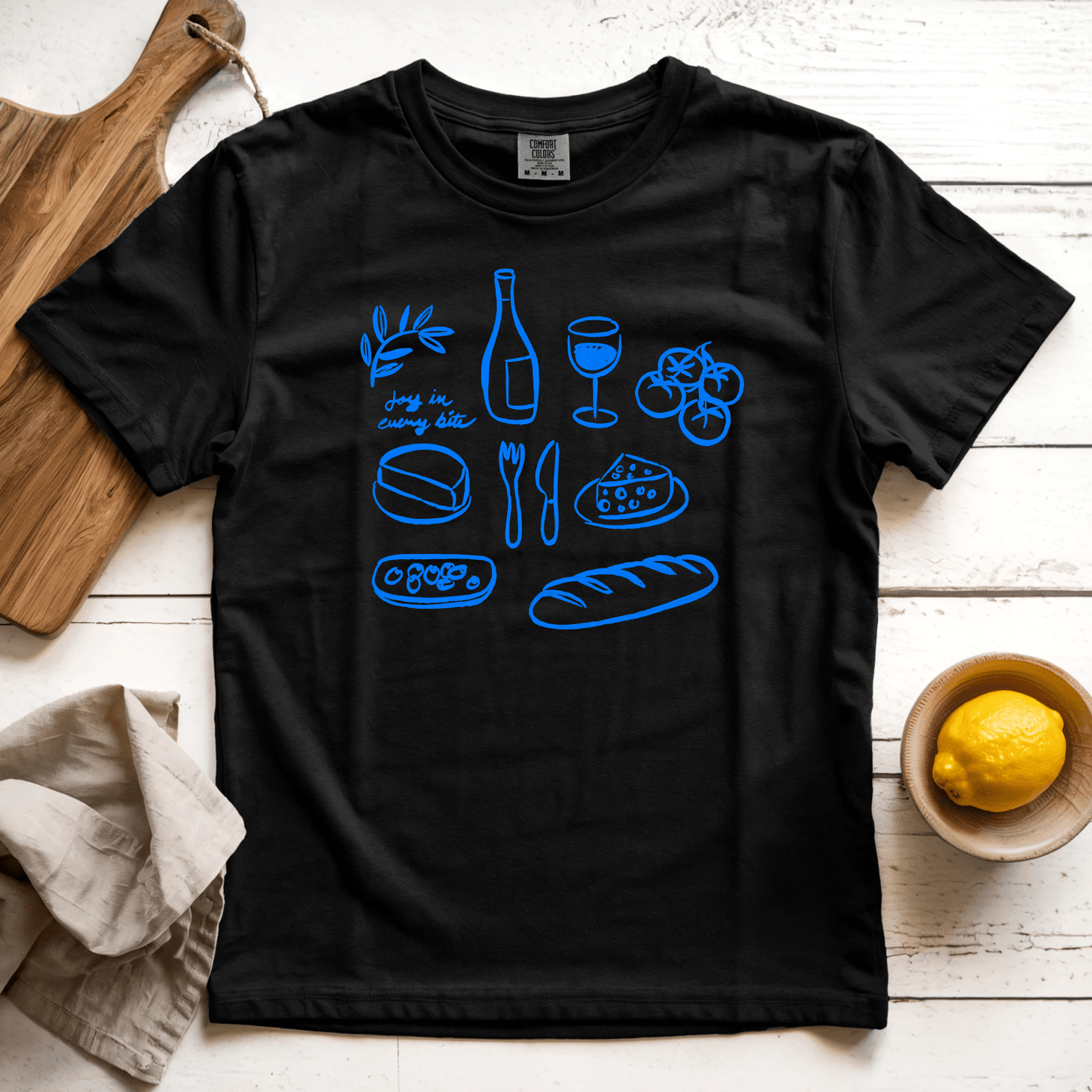 T-Shirt Black / S Joy in Every Bite
