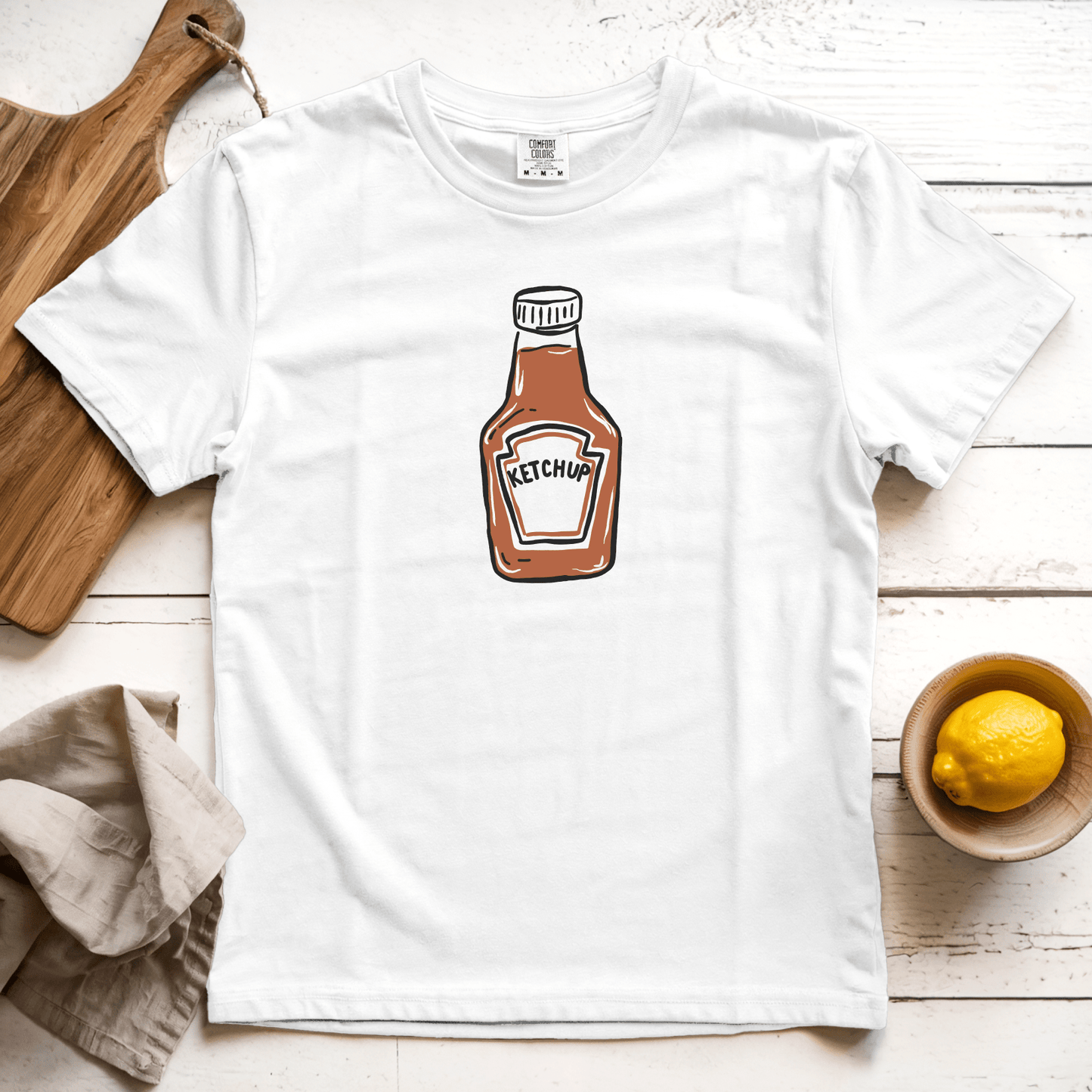 T-Shirt White / S Ketchup