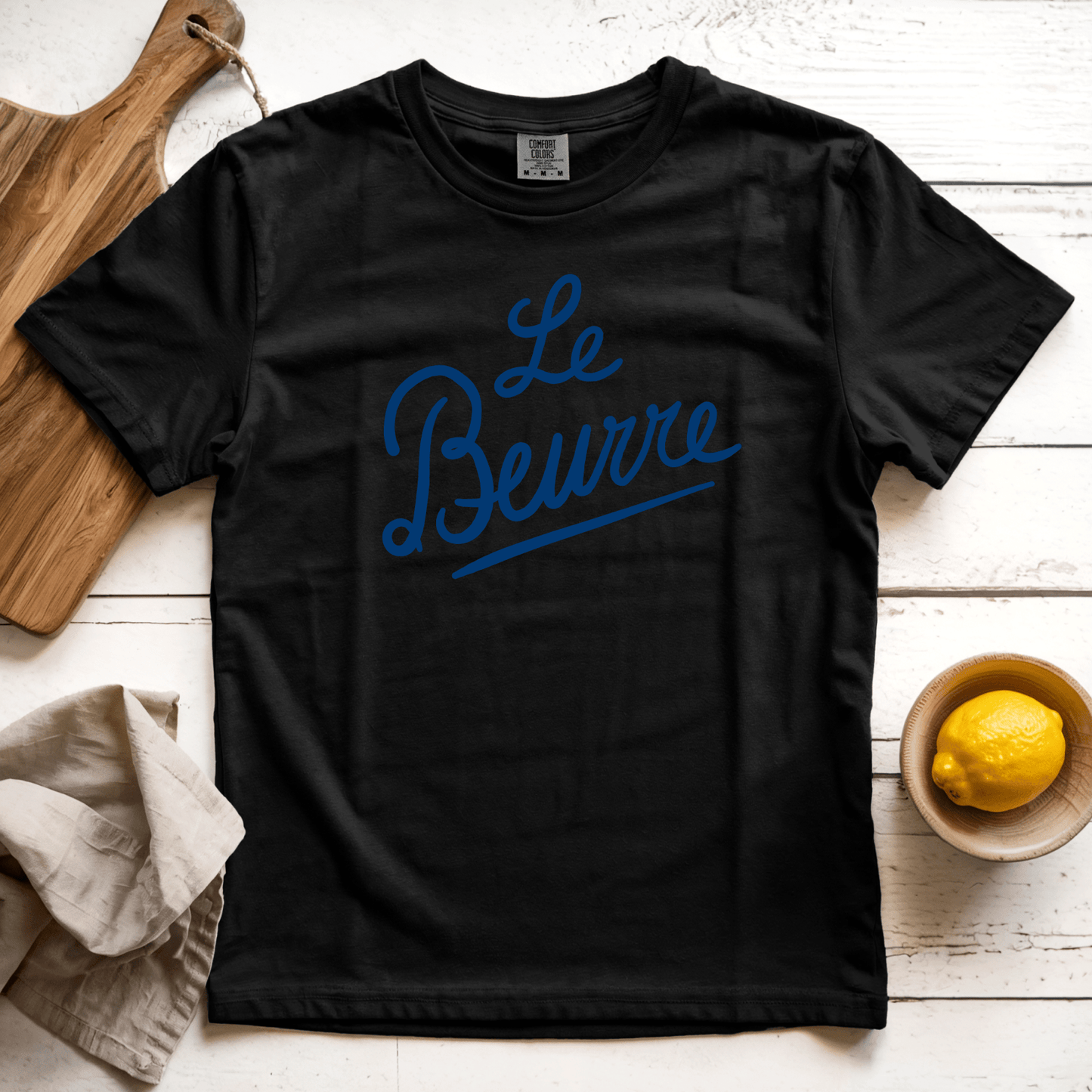 T-Shirt Black / S Le Beurre