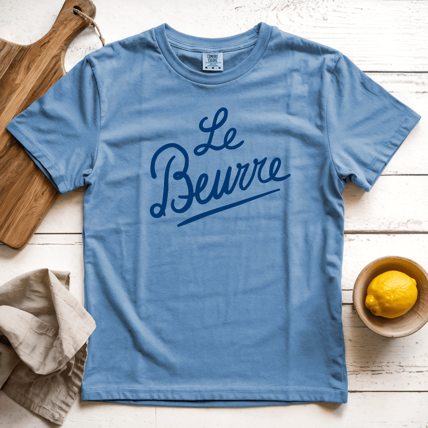 T-Shirt Blue Jean / S Le Beurre