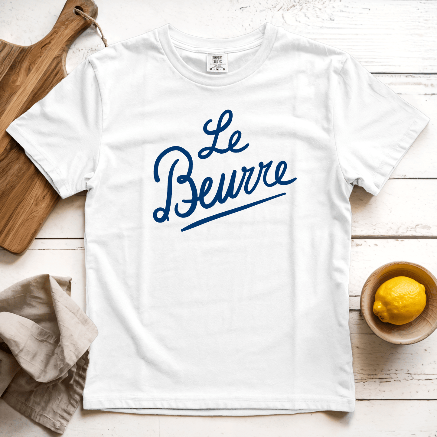 T-Shirt White / S Le Beurre