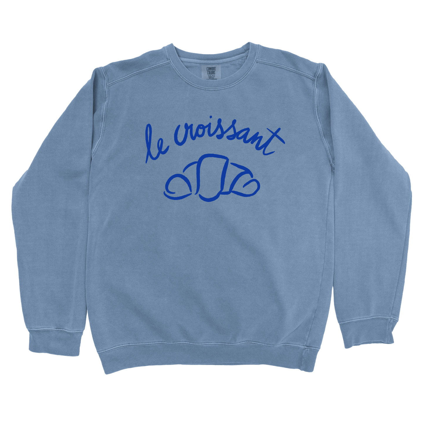 Sweatshirt Blue Jean / S Le Croissant Sweatshirt
