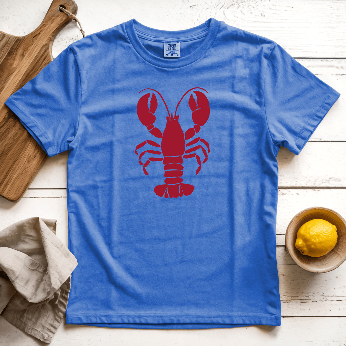 T-Shirt Flo Blue / S Lobster