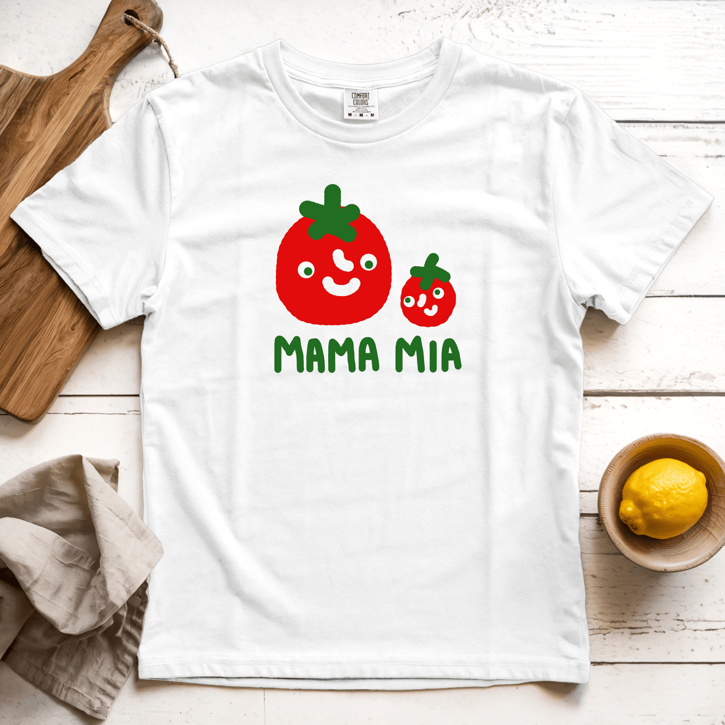 T-Shirts White / S Mama Mia: Longoland