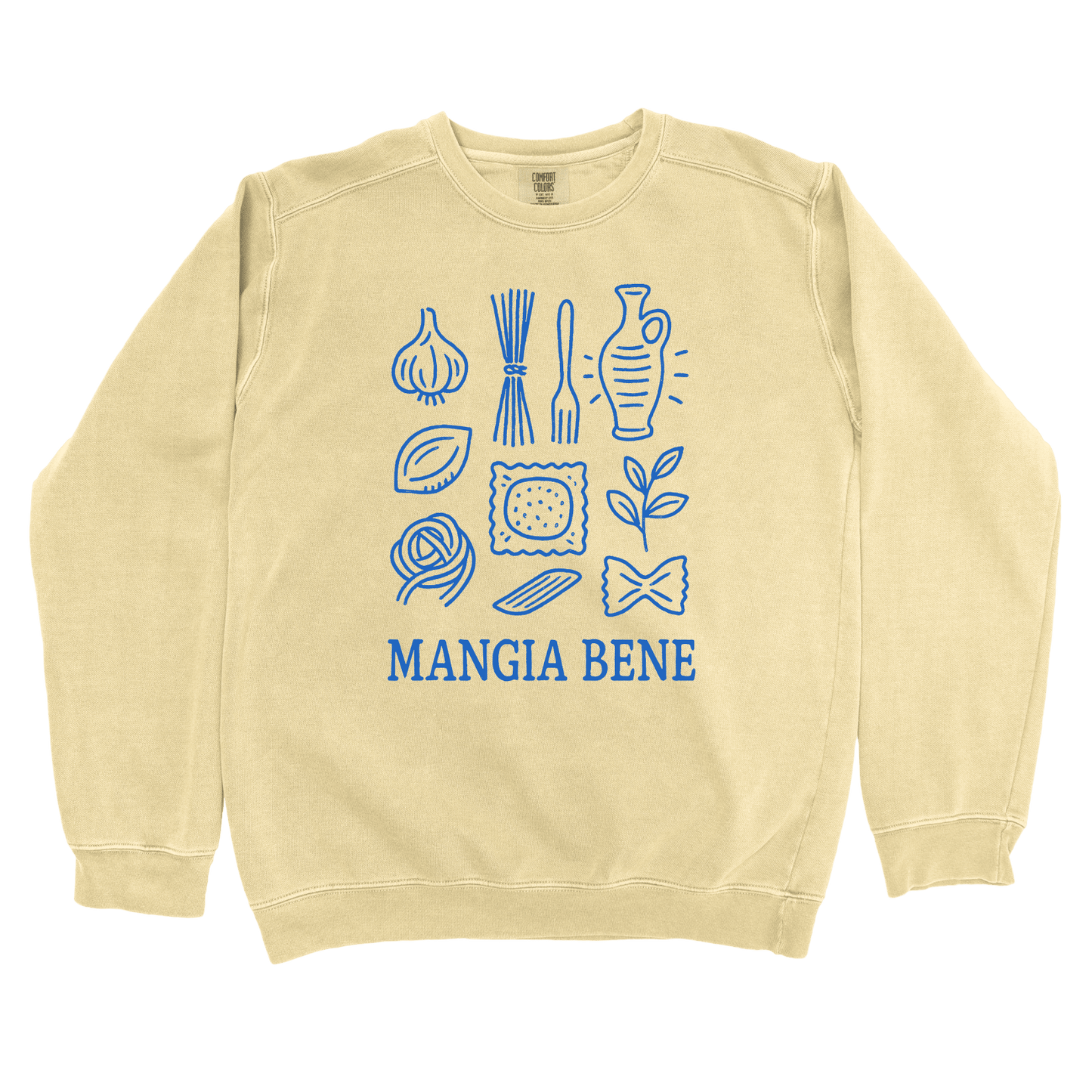 Sweatshirt Butter / S Mangia Bene Sweatshirt