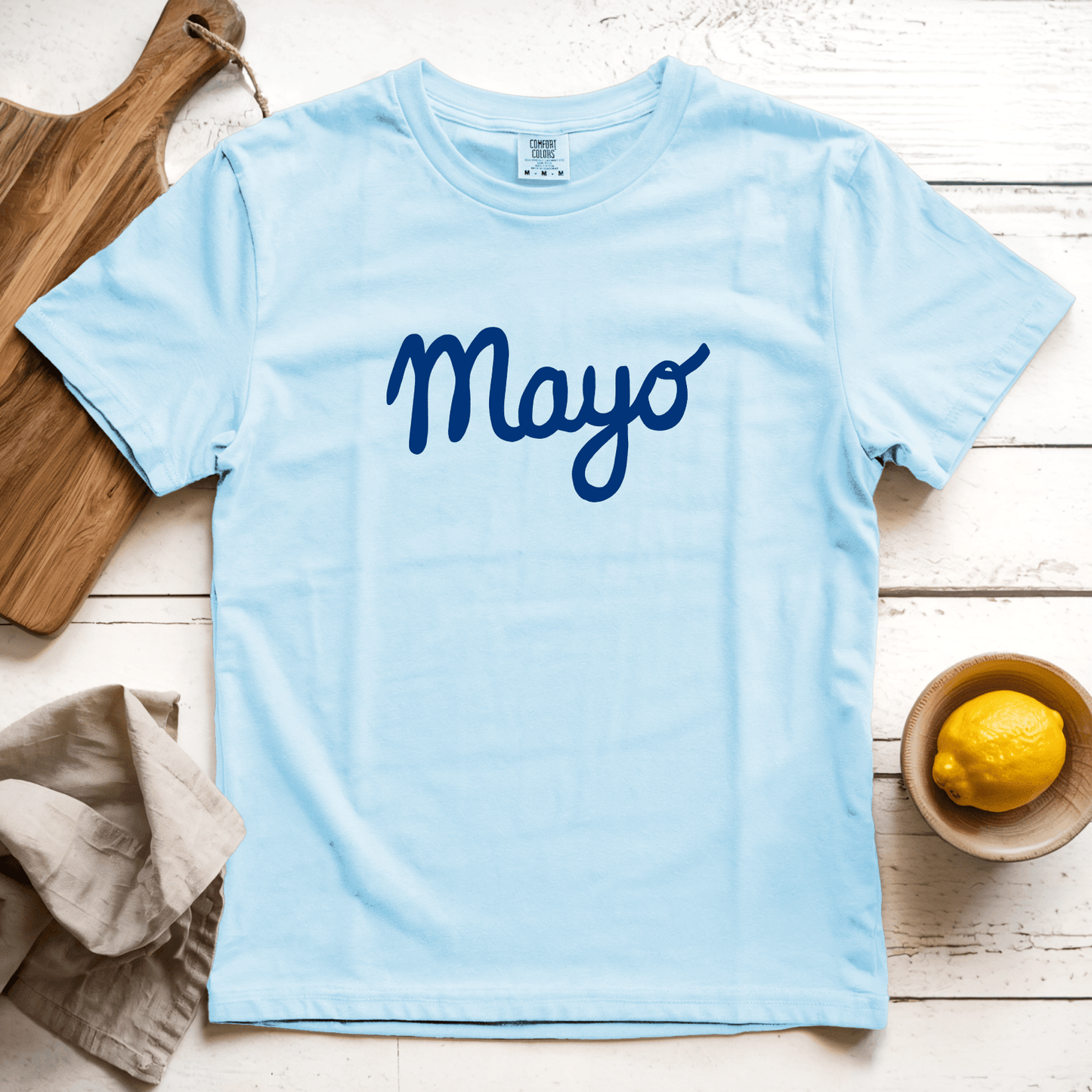 T-Shirt Chambray / S Mayo