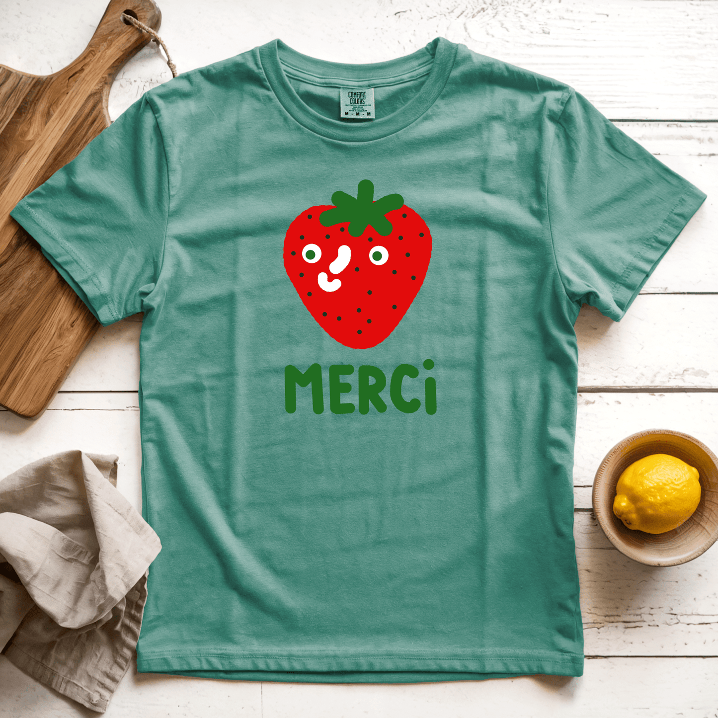 T-Shirt Light Green / S Merci: Longoland