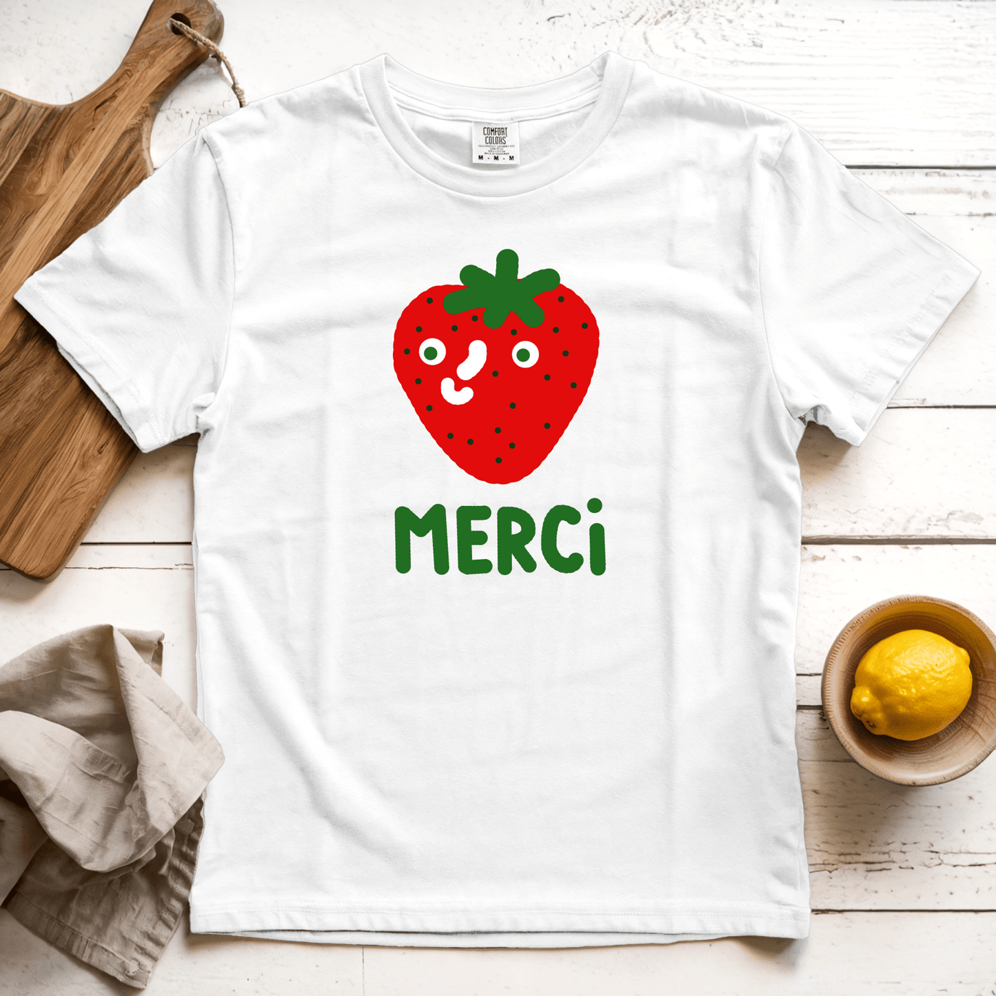 T-Shirt White / S Merci: Longoland