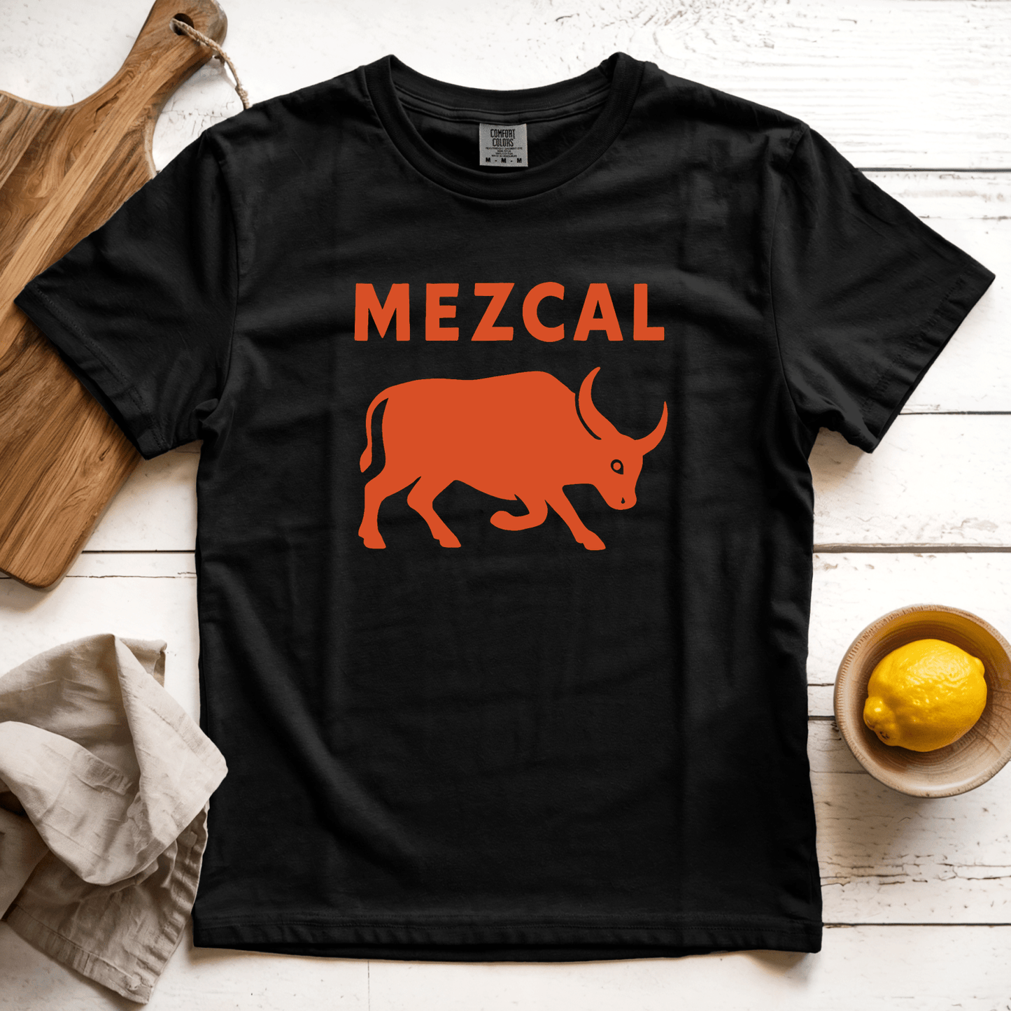 T-Shirt Black / S Mezcal Bull
