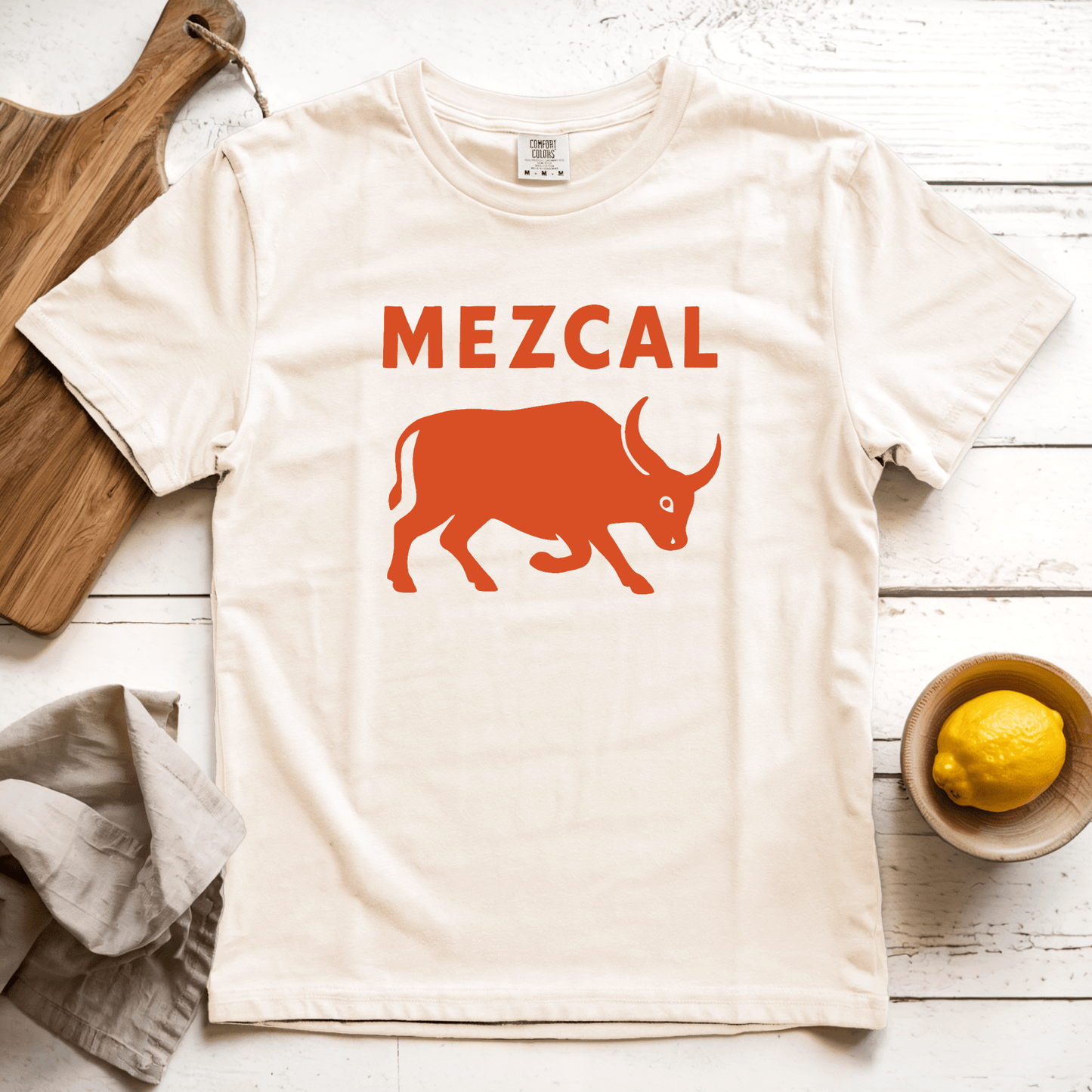 T-Shirt Ivory / S Mezcal Bull