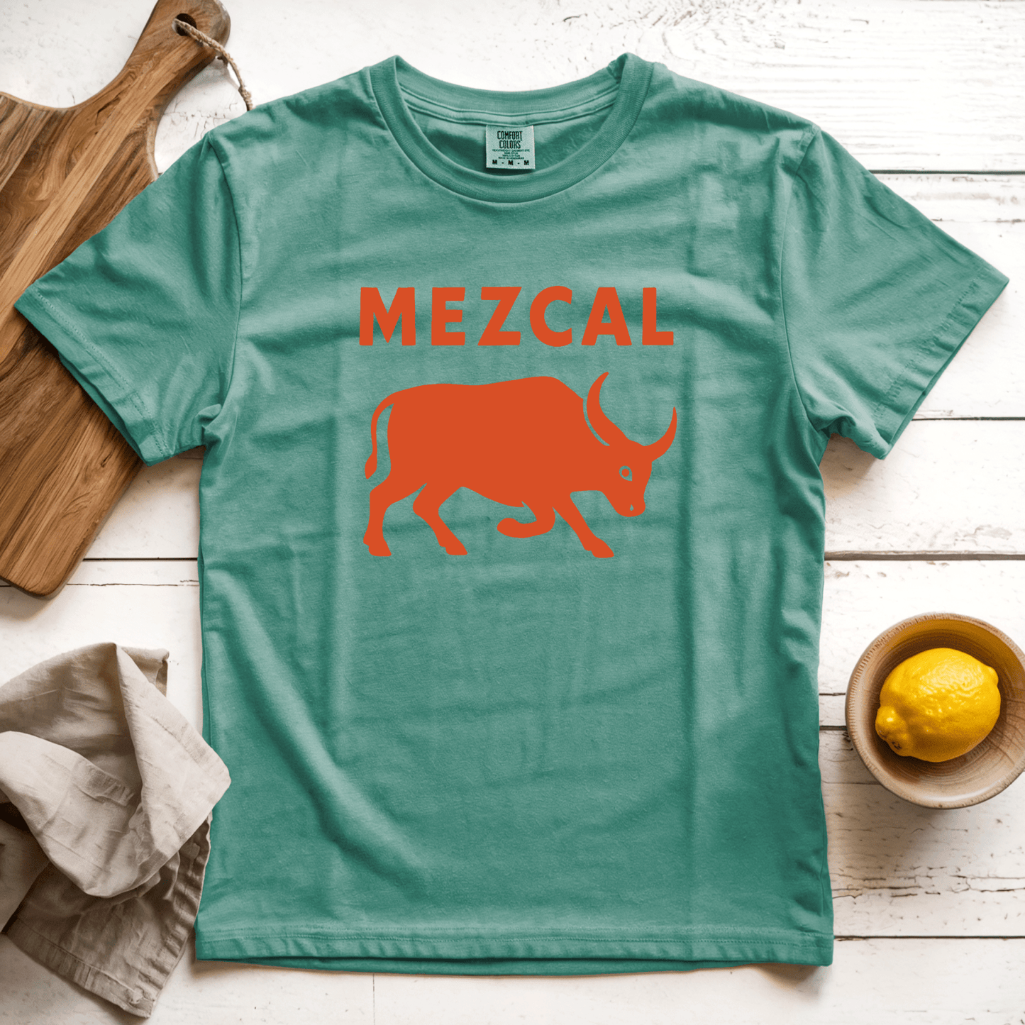 T-Shirt Light Green / S Mezcal Bull