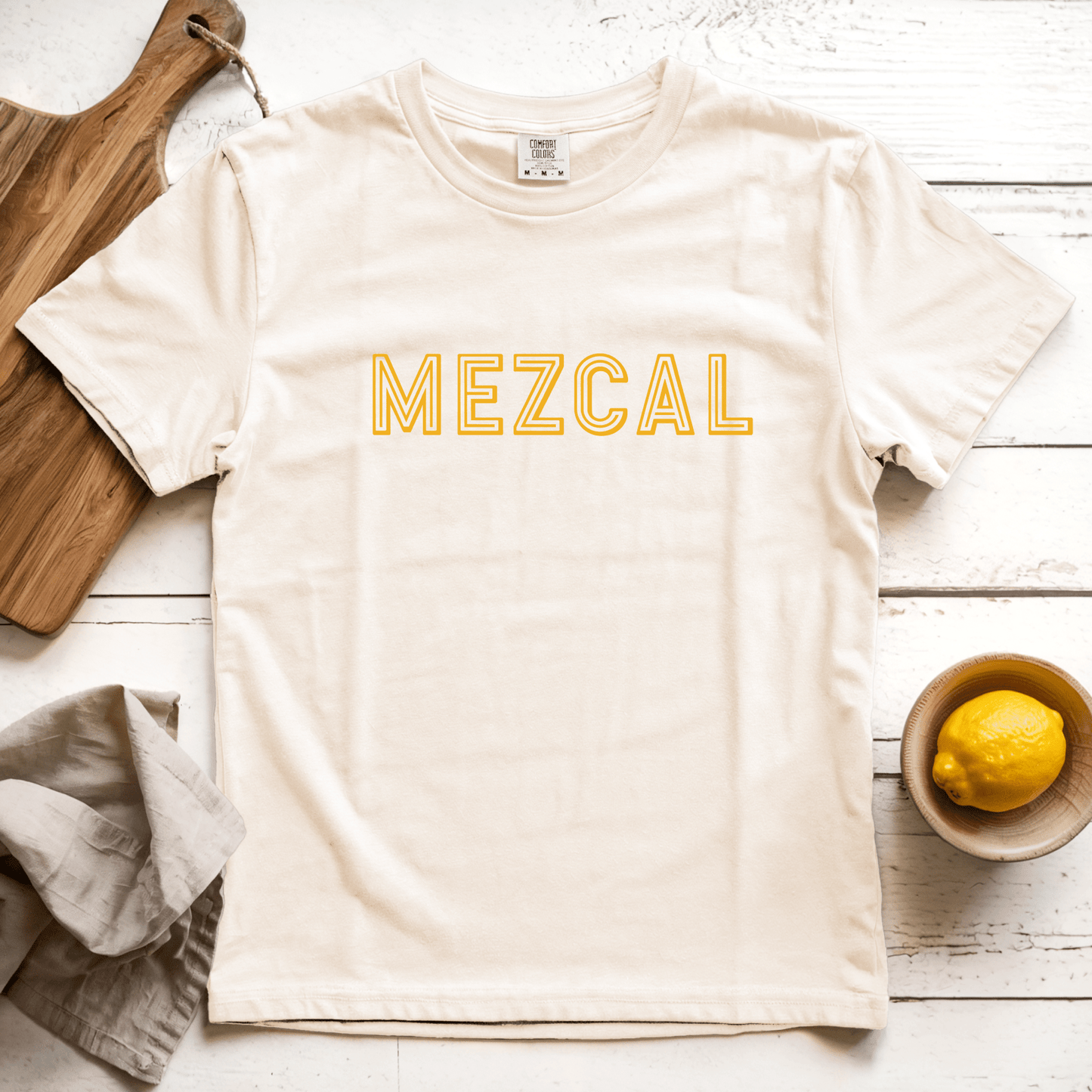 T-Shirt Ivory / S Mezcal