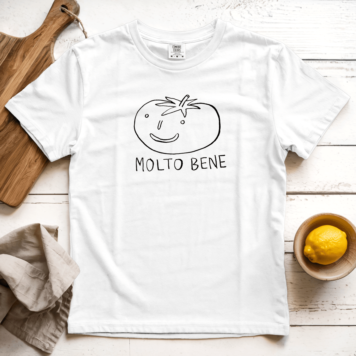 T-Shirt White / S Molto Bene: Longoland