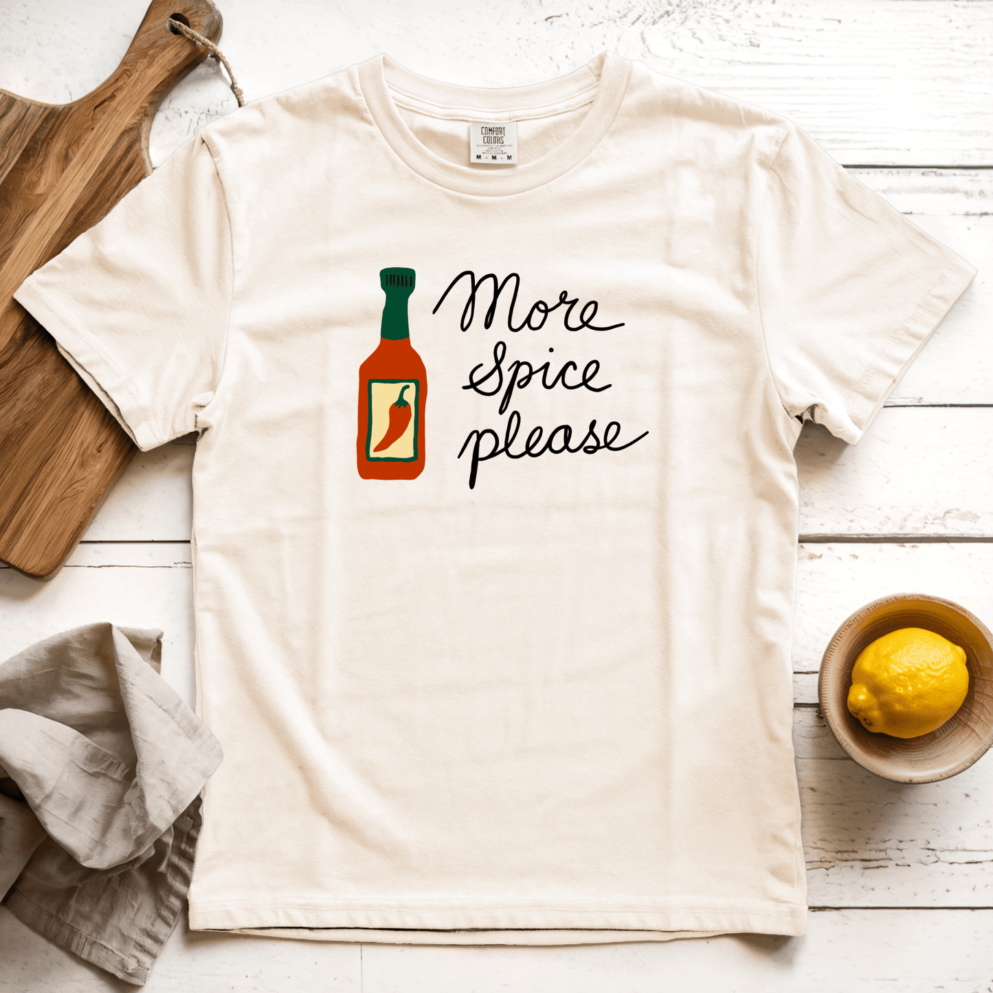 T-Shirt Ivory / S More Spice Please