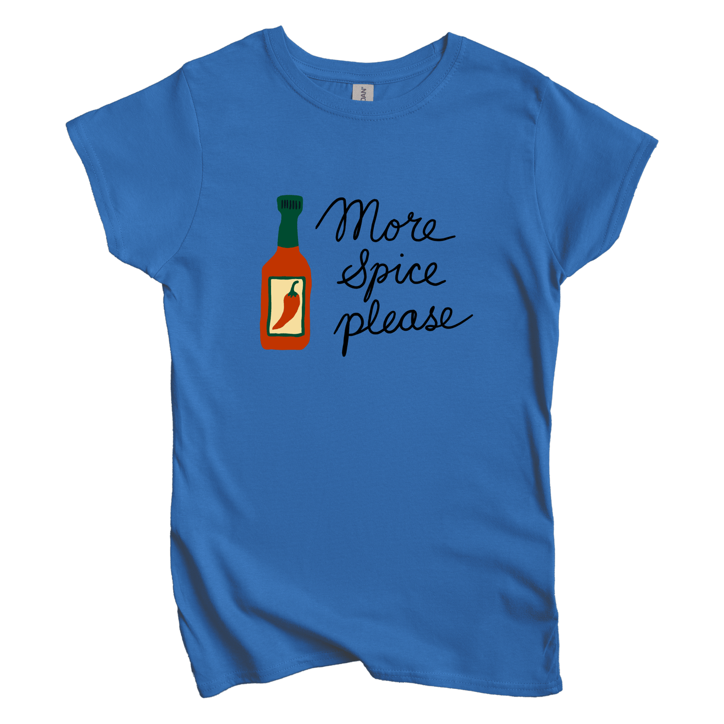 T-Shirt S / Royal More Spice Please Women's Tee