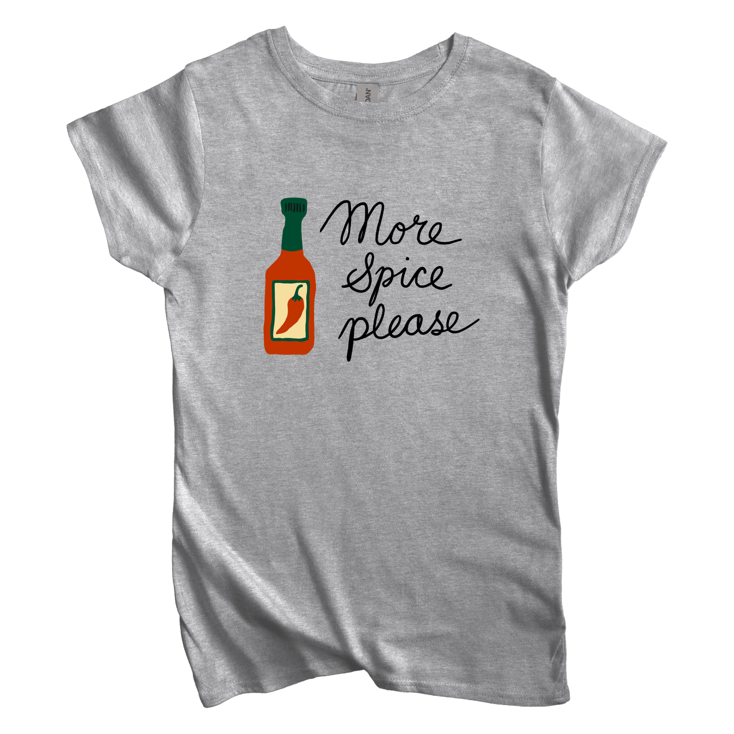 T-Shirt S / Sport Grey More Spice Please Women's Tee