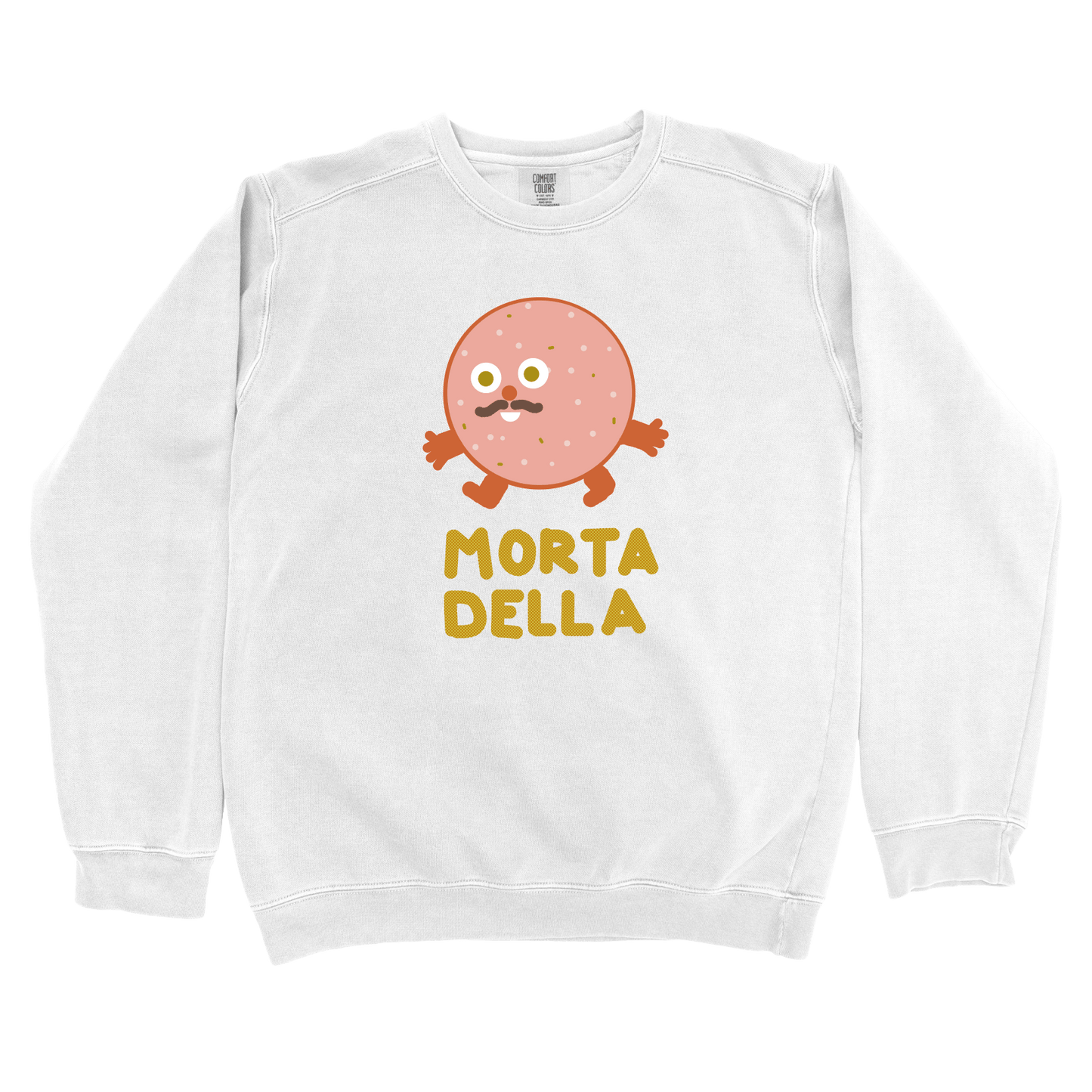 Sweatshirt White / L Mortadella: Longoland Sweatshirt