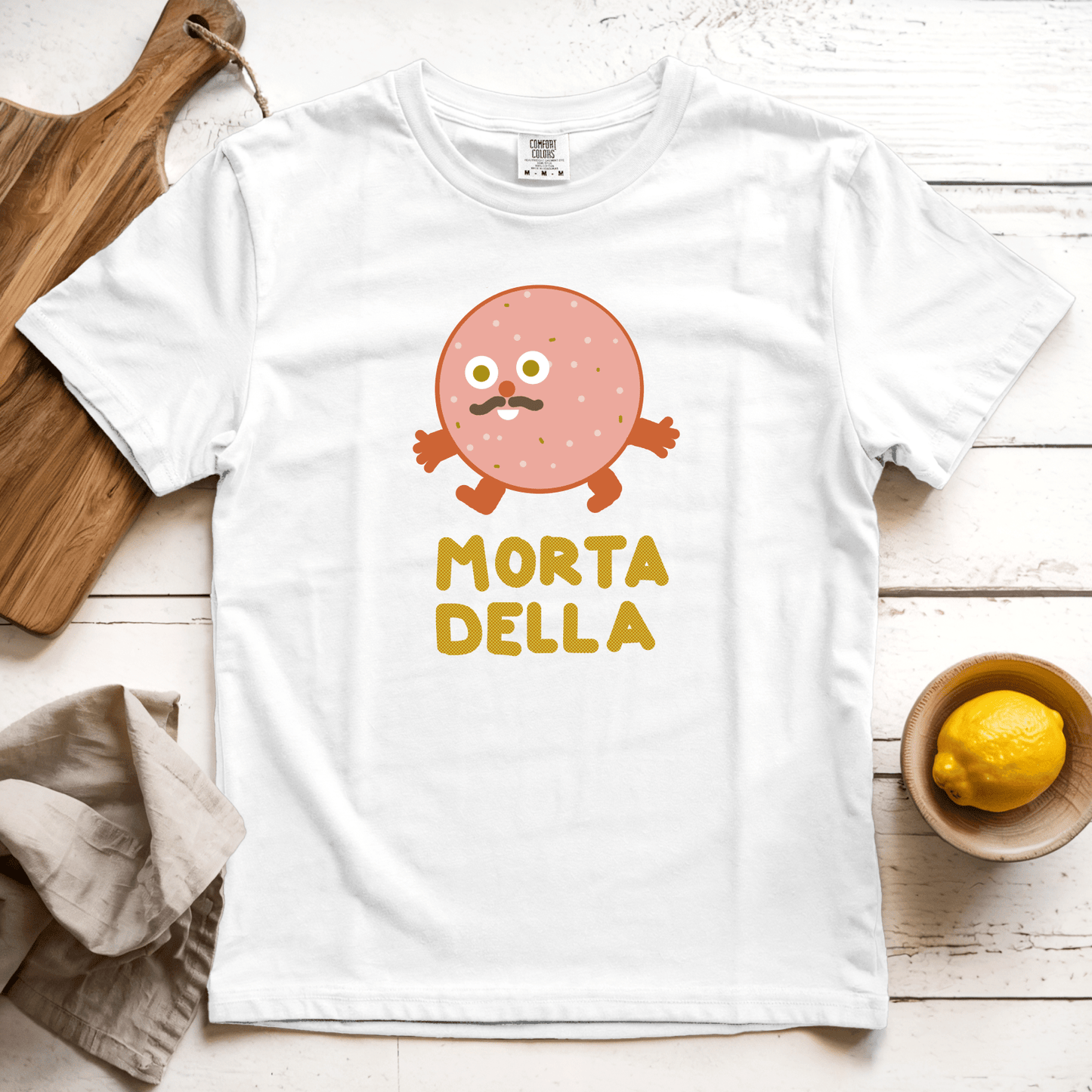 T-Shirt White / S Mortadella: Longoland