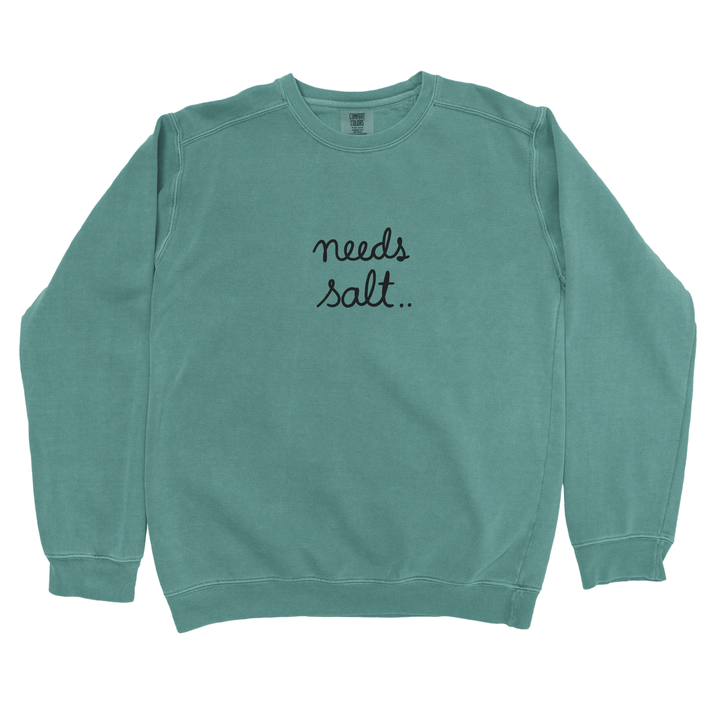 Sweatshirt Blue Spruce / S Needs Salt Sweatshirt