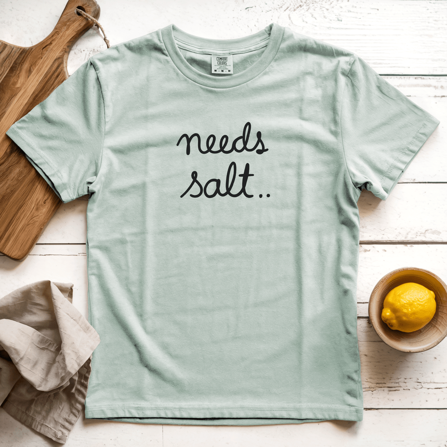 T-Shirt Bay / S Needs Salt
