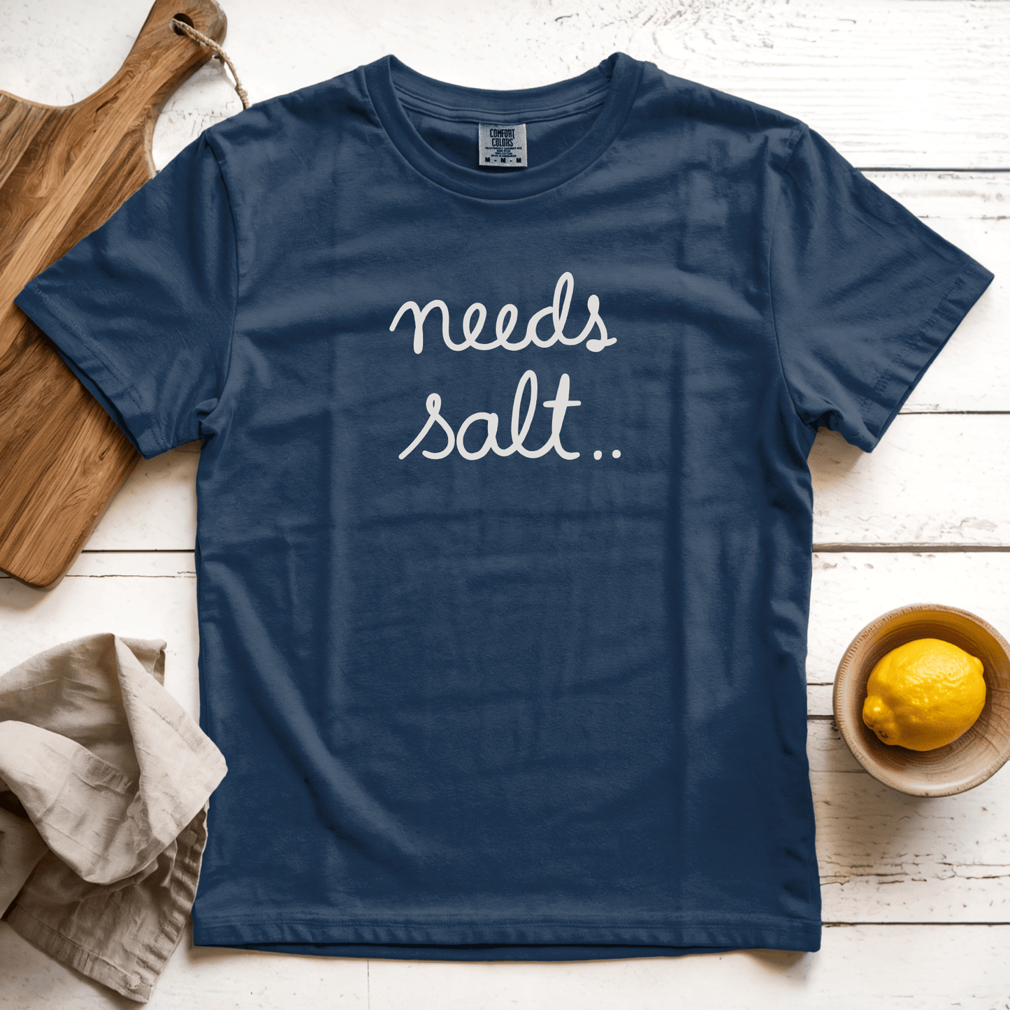 T-Shirt Navy / S Needs Salt