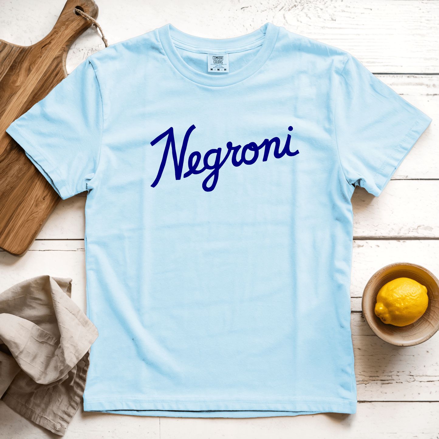 T-Shirt Chambray / S Negroni