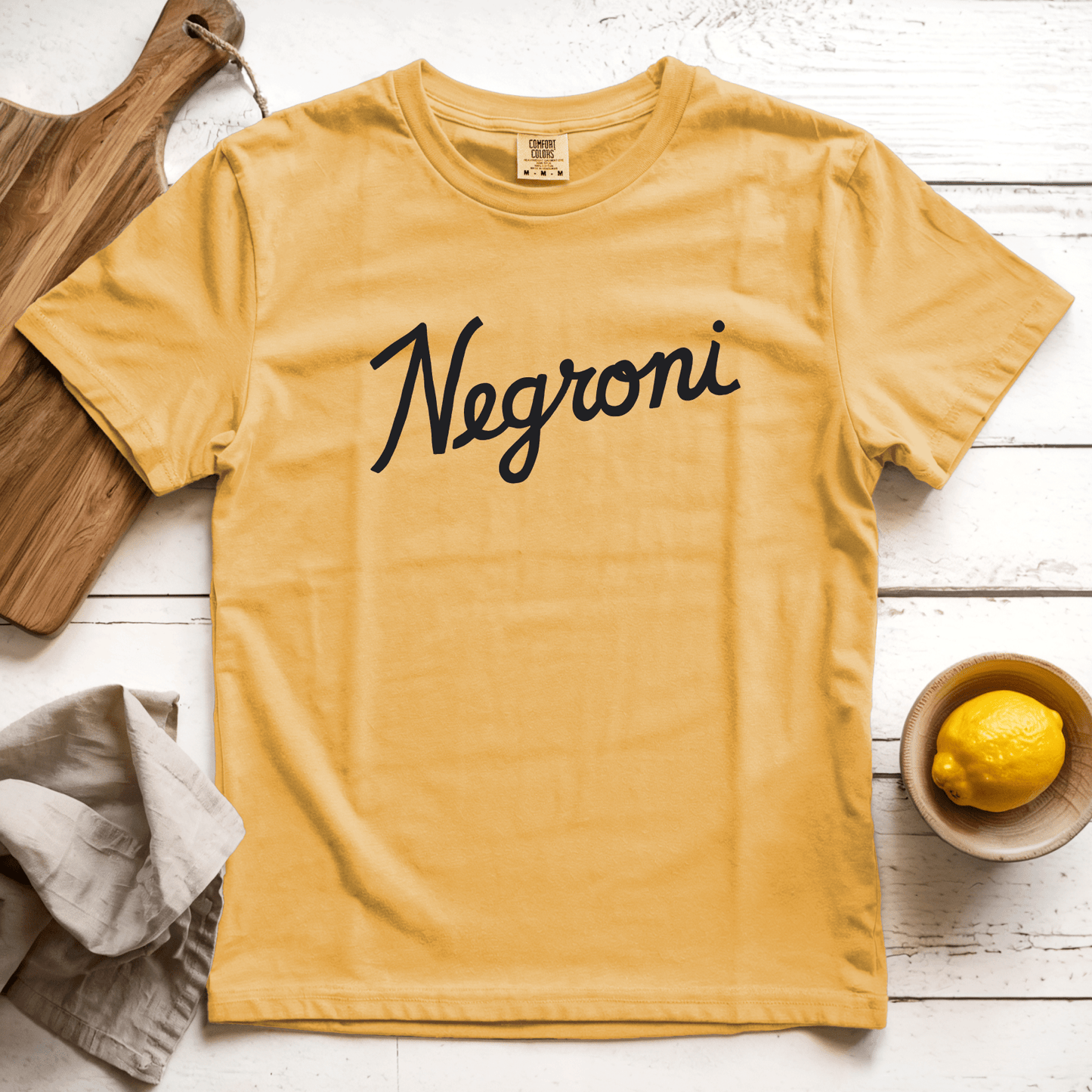 T-Shirt Mustard / S Negroni