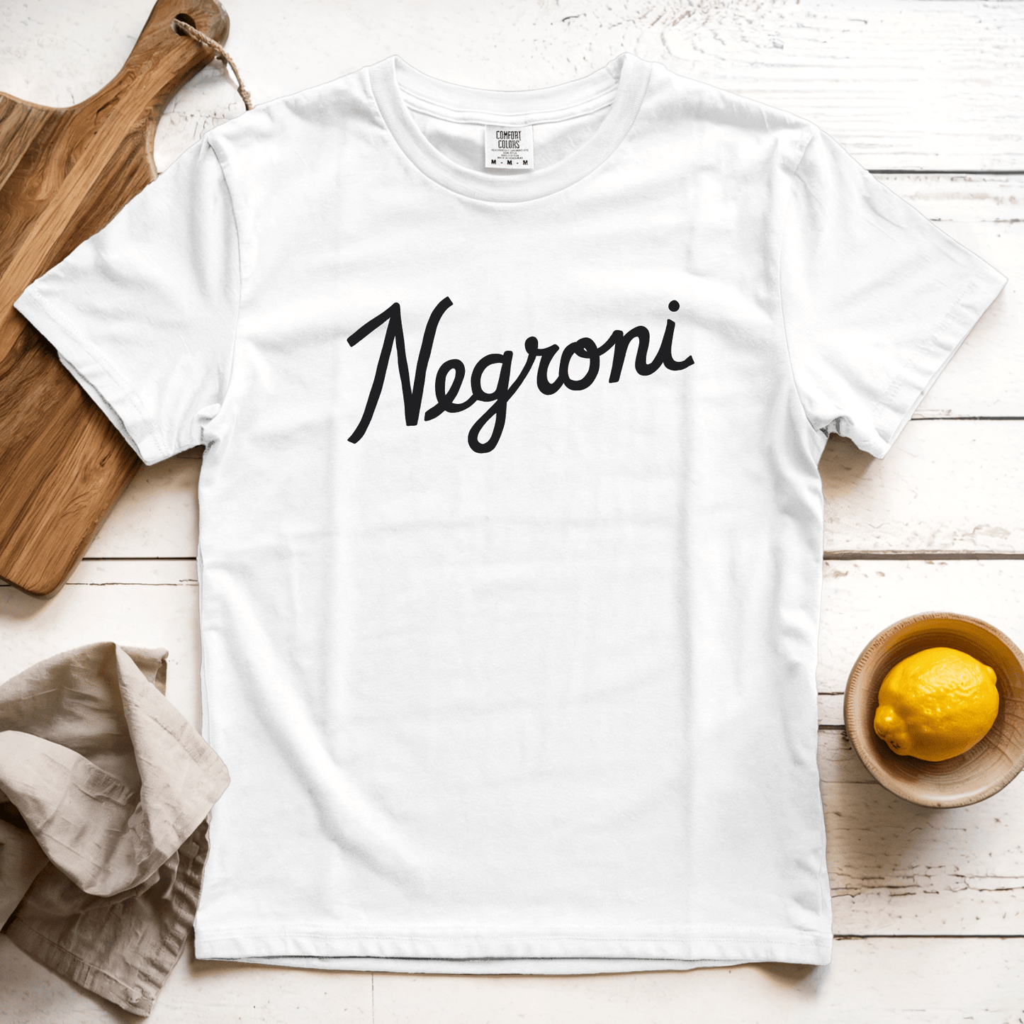 T-Shirt White / S Negroni