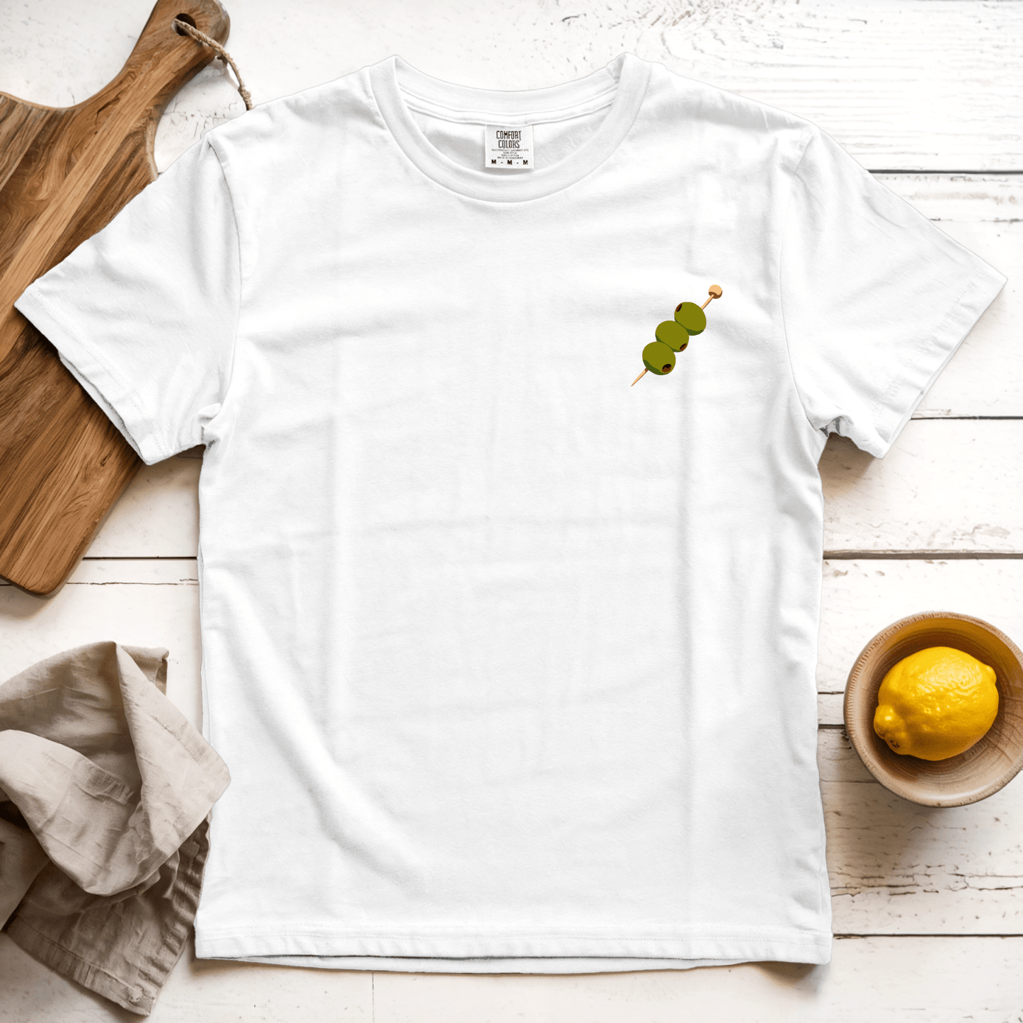 T-Shirt White / S Olives