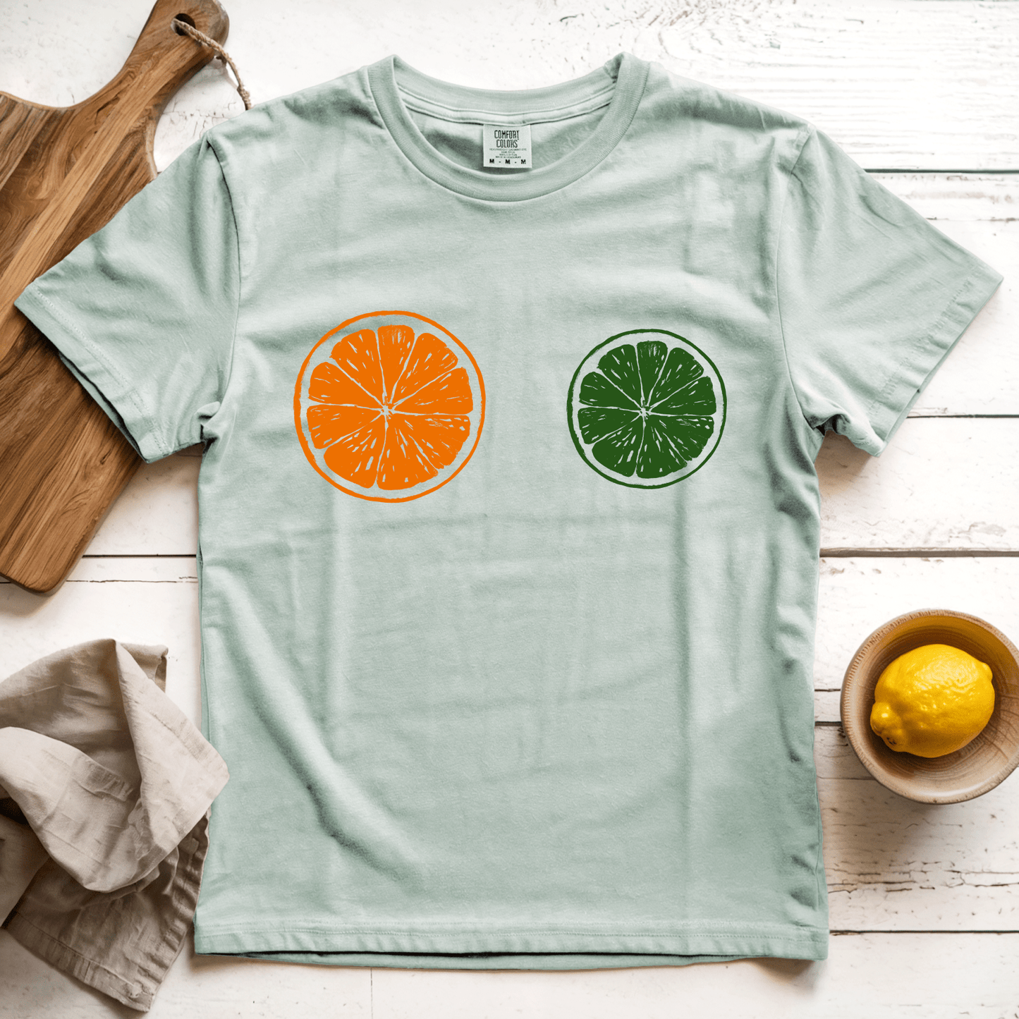 T-Shirt Bay / S Orange Lime: LaeMab