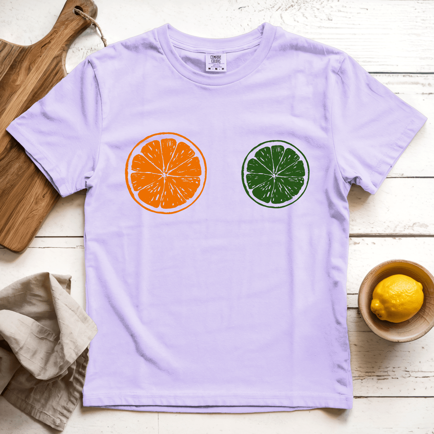 T-Shirt Orchid / S Orange Lime: LaeMab