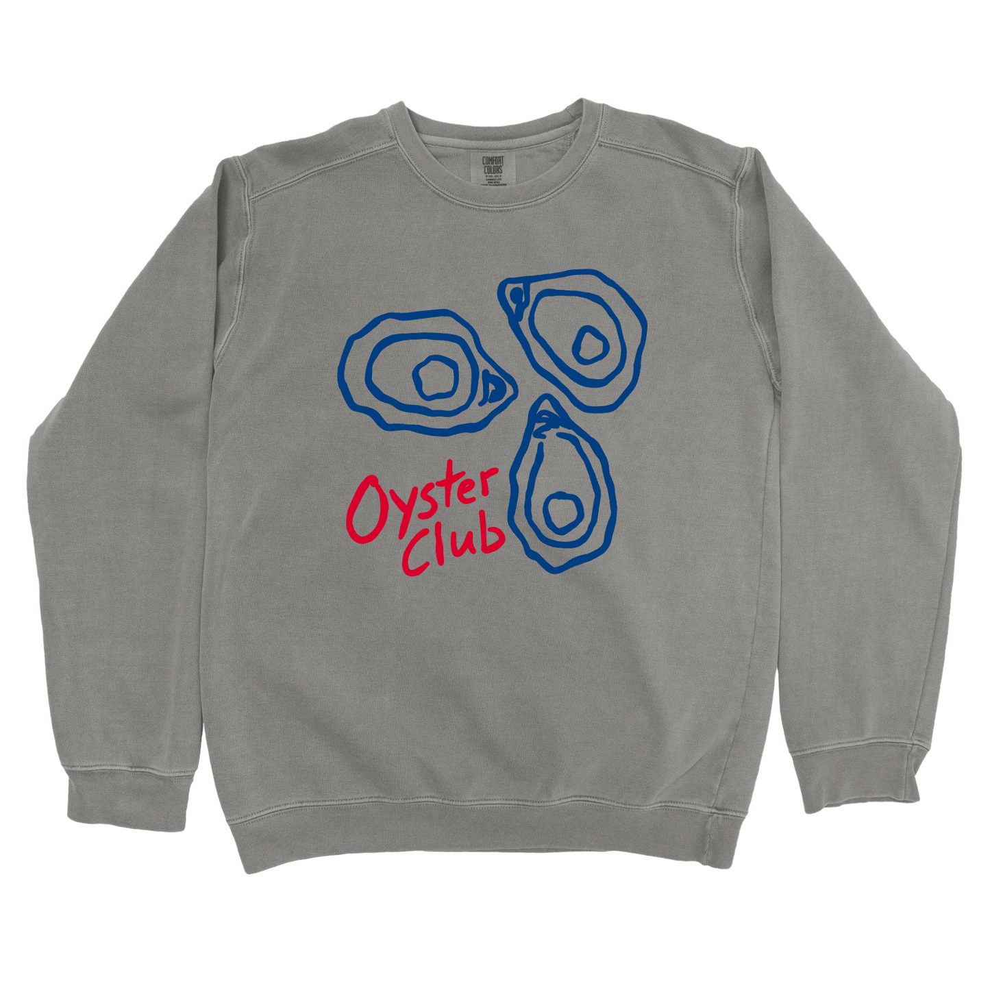 Sweatshirt Grey / S Oyster Club Sweatshirt