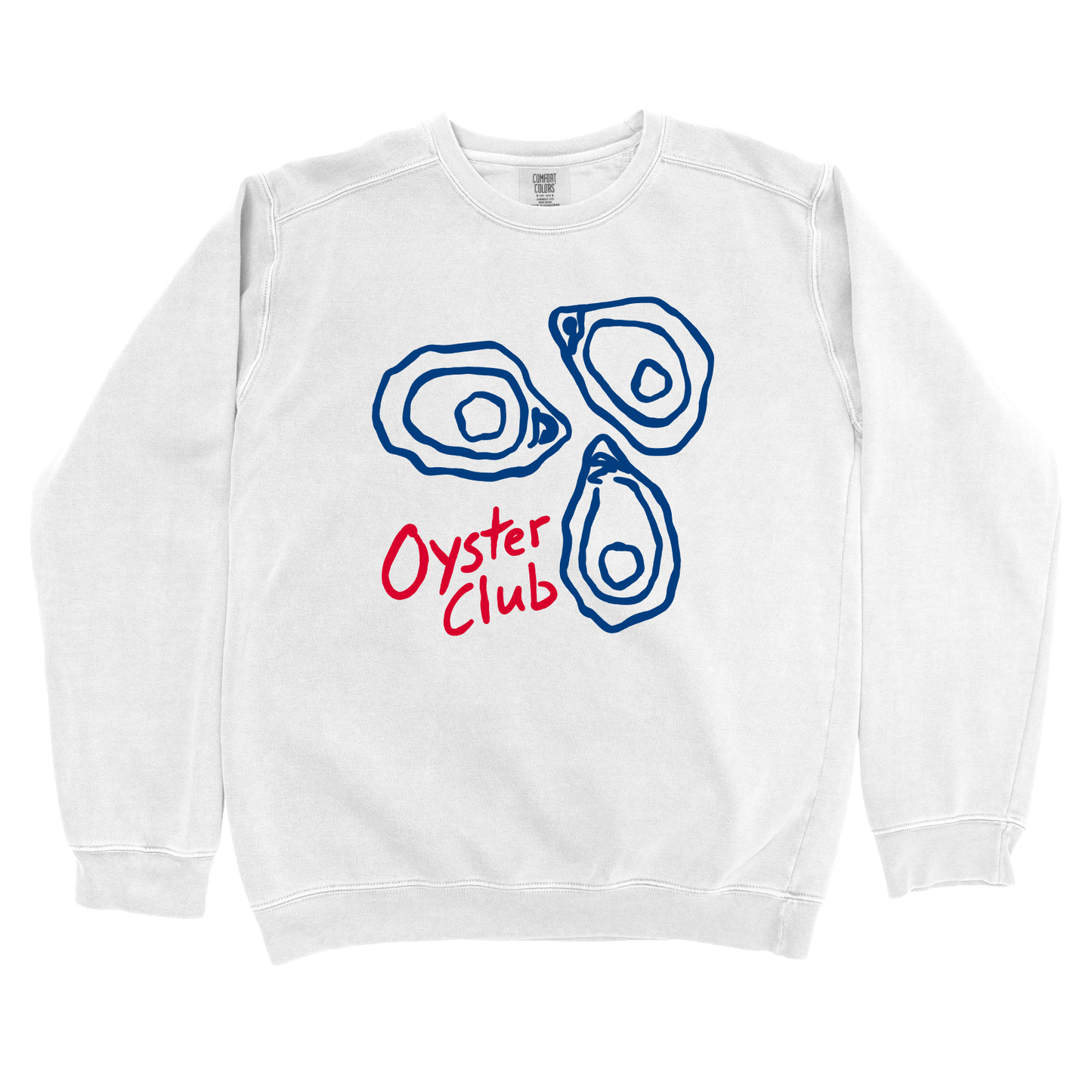 Sweatshirt White / L Oyster Club Sweatshirt