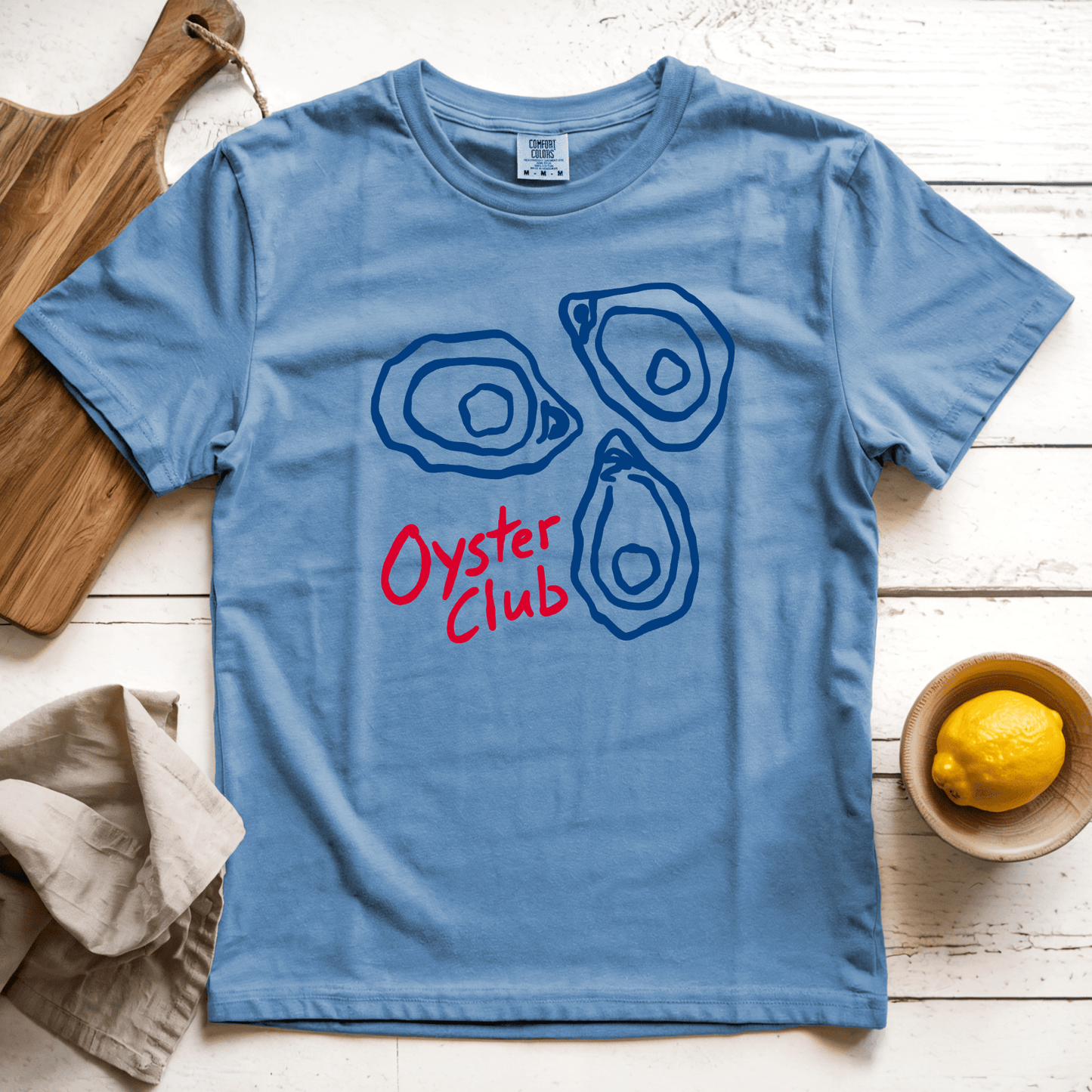 T-Shirt Blue Jean / S Oyster Club