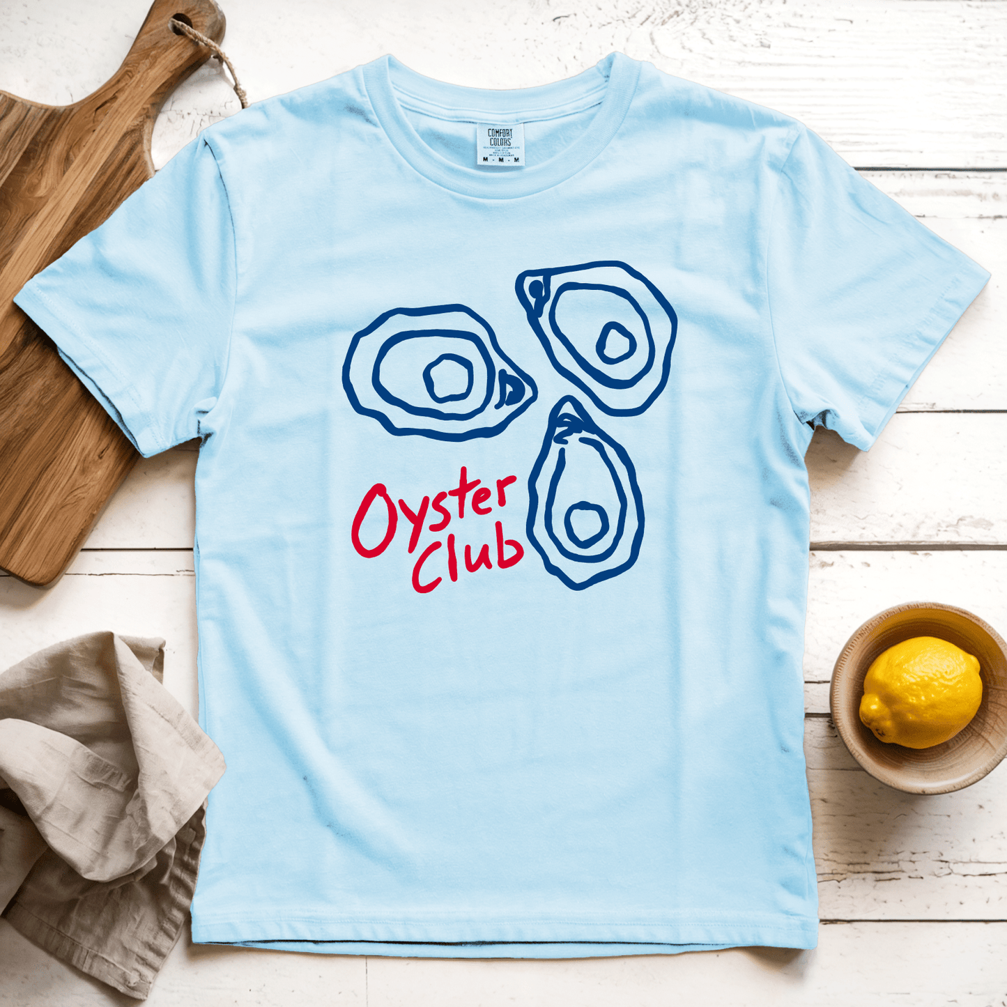 T-Shirt Chambray / S Oyster Club