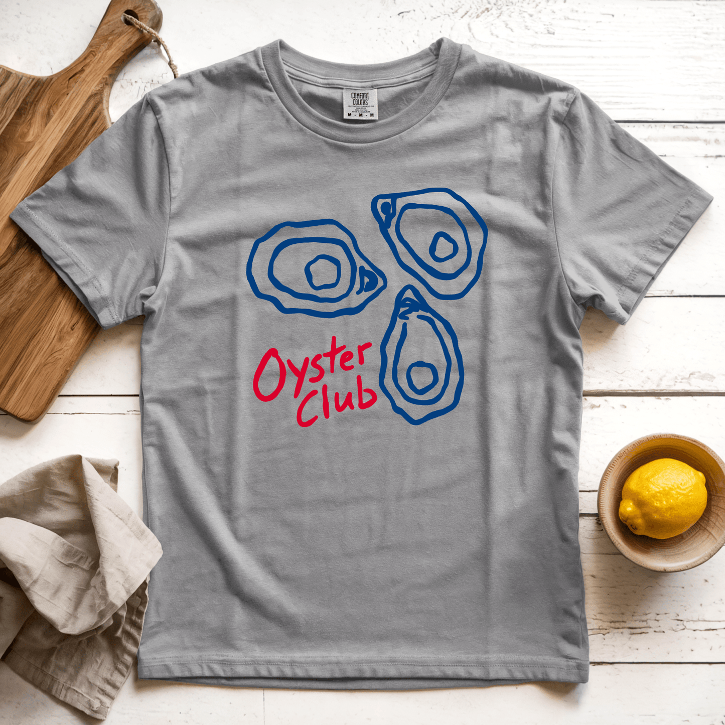 T-Shirt Grey / S Oyster Club