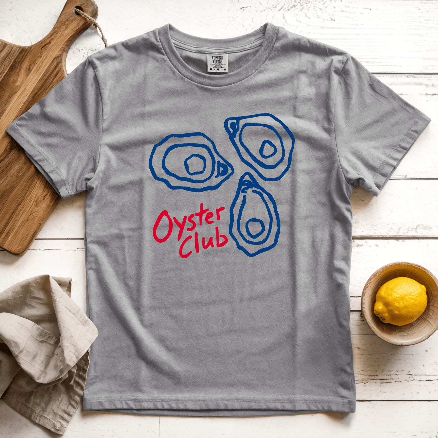 T-Shirt Grey / S Oyster Club