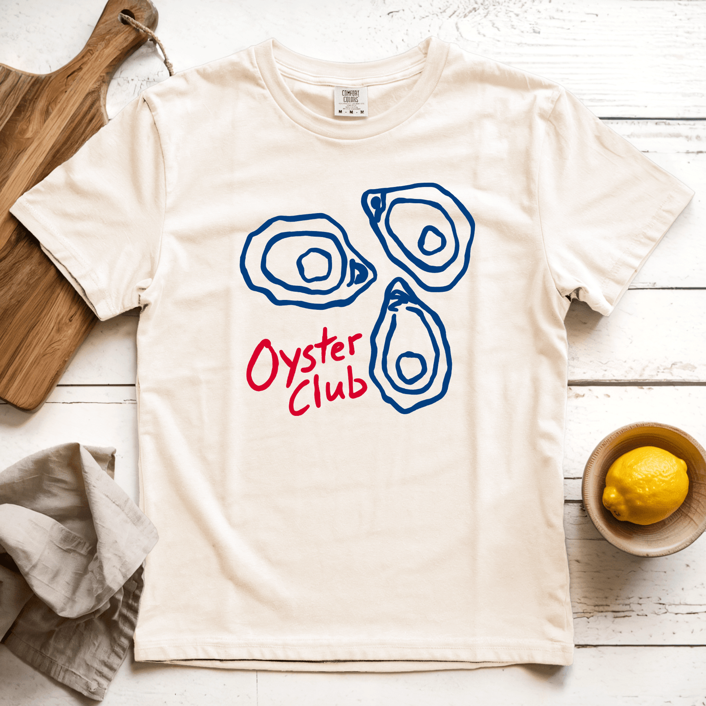 T-Shirt Ivory / S Oyster Club