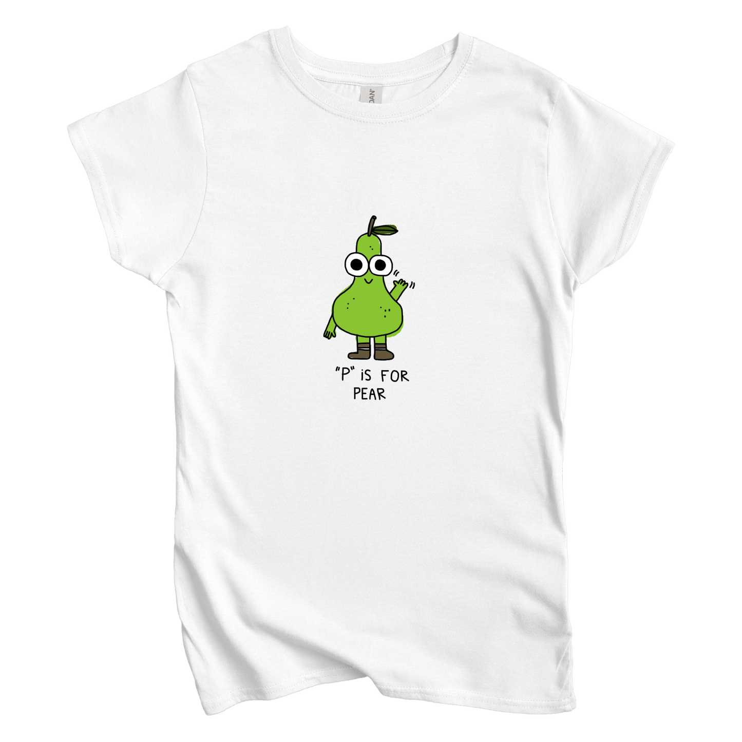 T-Shirt P is for Pear: Longoland Women's Tee