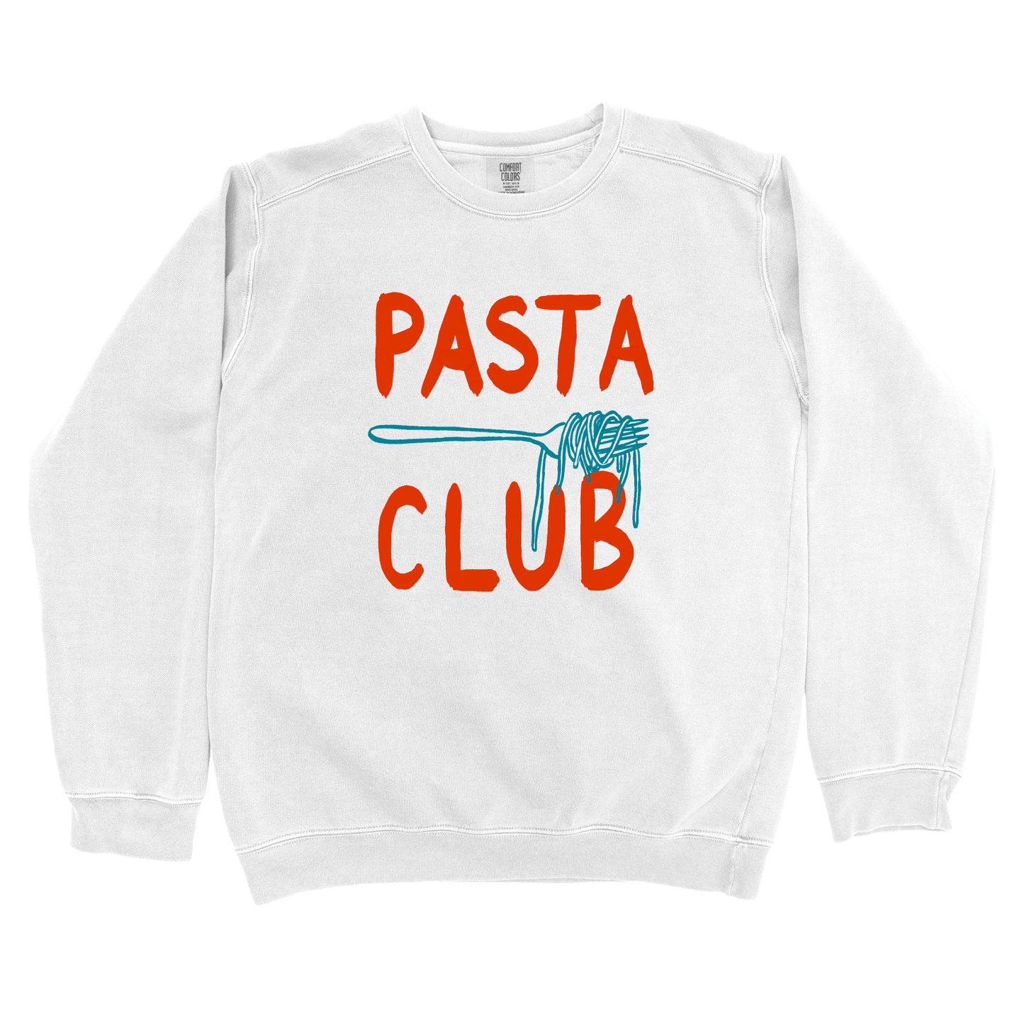 Sweatshirt White / S Pasta Club Sweatshirt