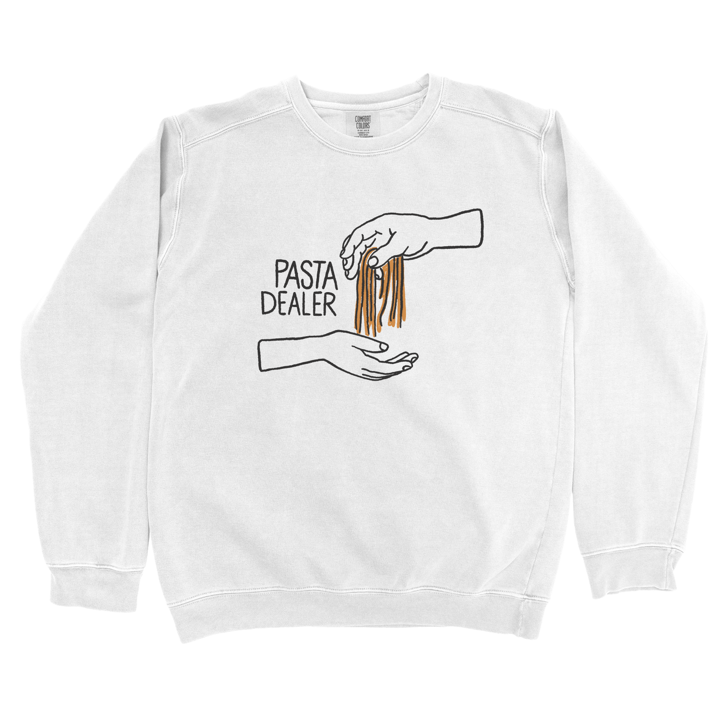 Sweatshirt White / S Pasta Dealer Sweatshirt